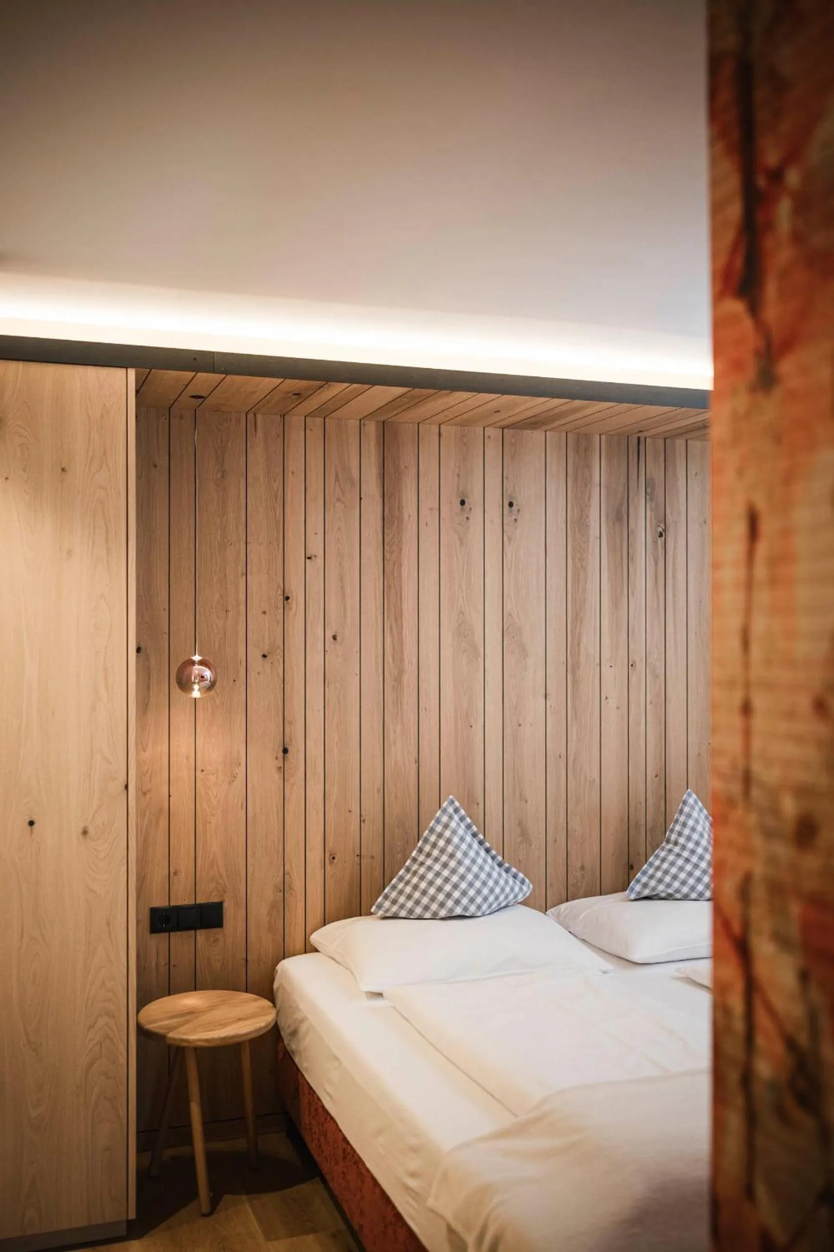 Bed in Pension Haus Tirol