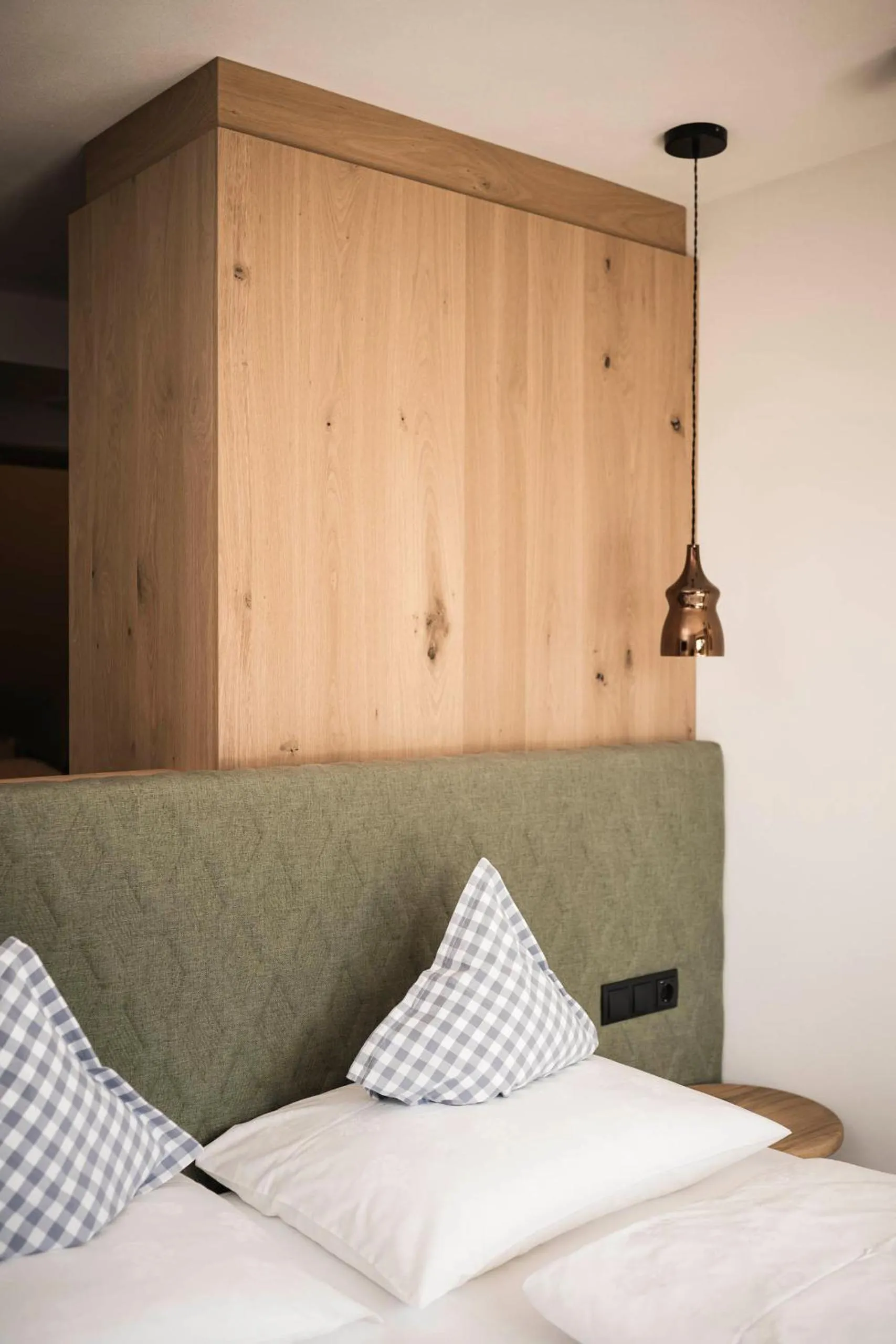 Bed in Pension Haus Tirol