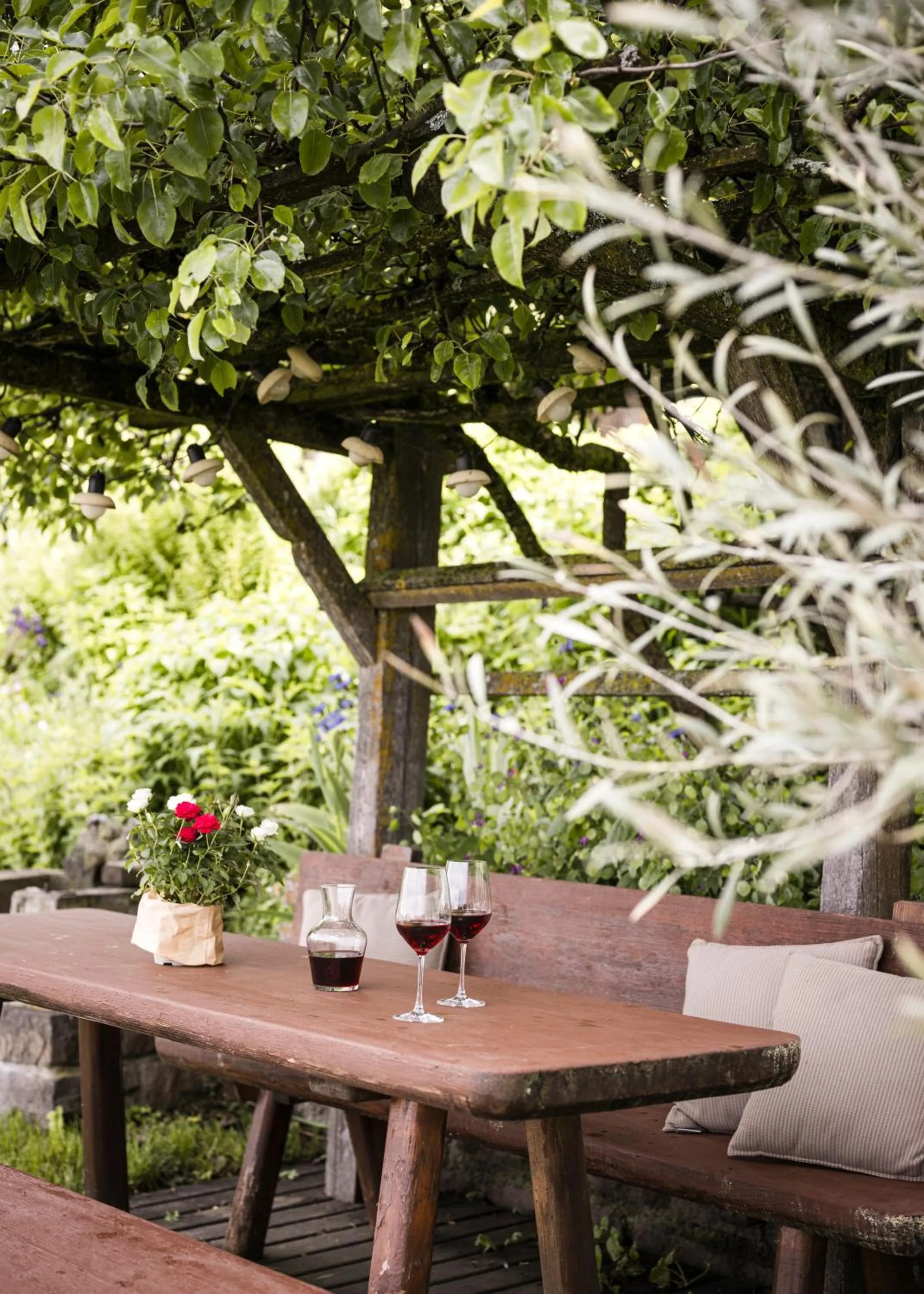 Garden in Pension Haus Tirol