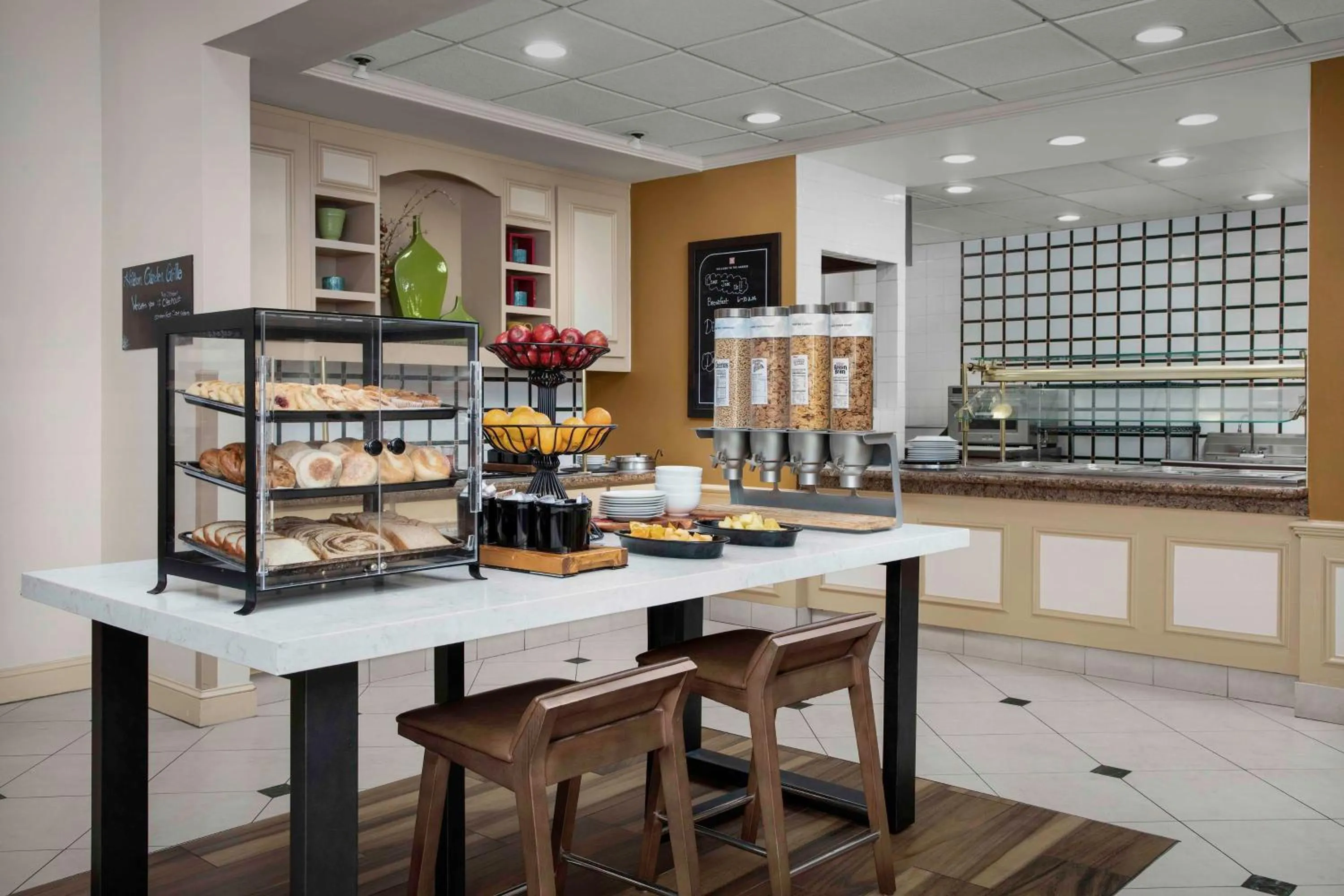 Breakfast in Hilton Garden Inn Fredericksburg