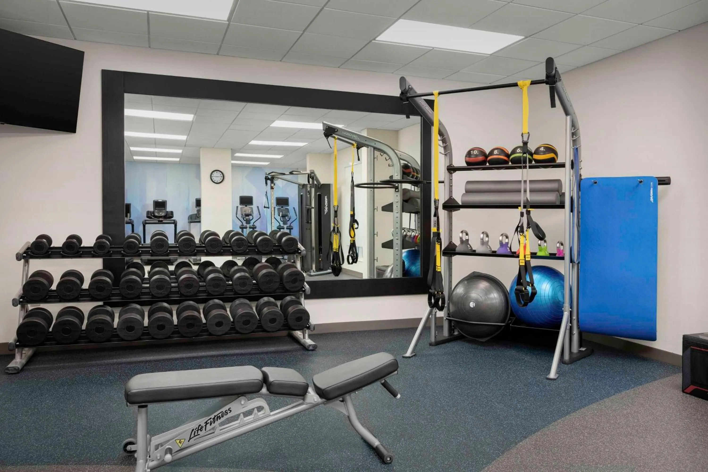 Fitness centre/facilities in Hilton Garden Inn Fredericksburg
