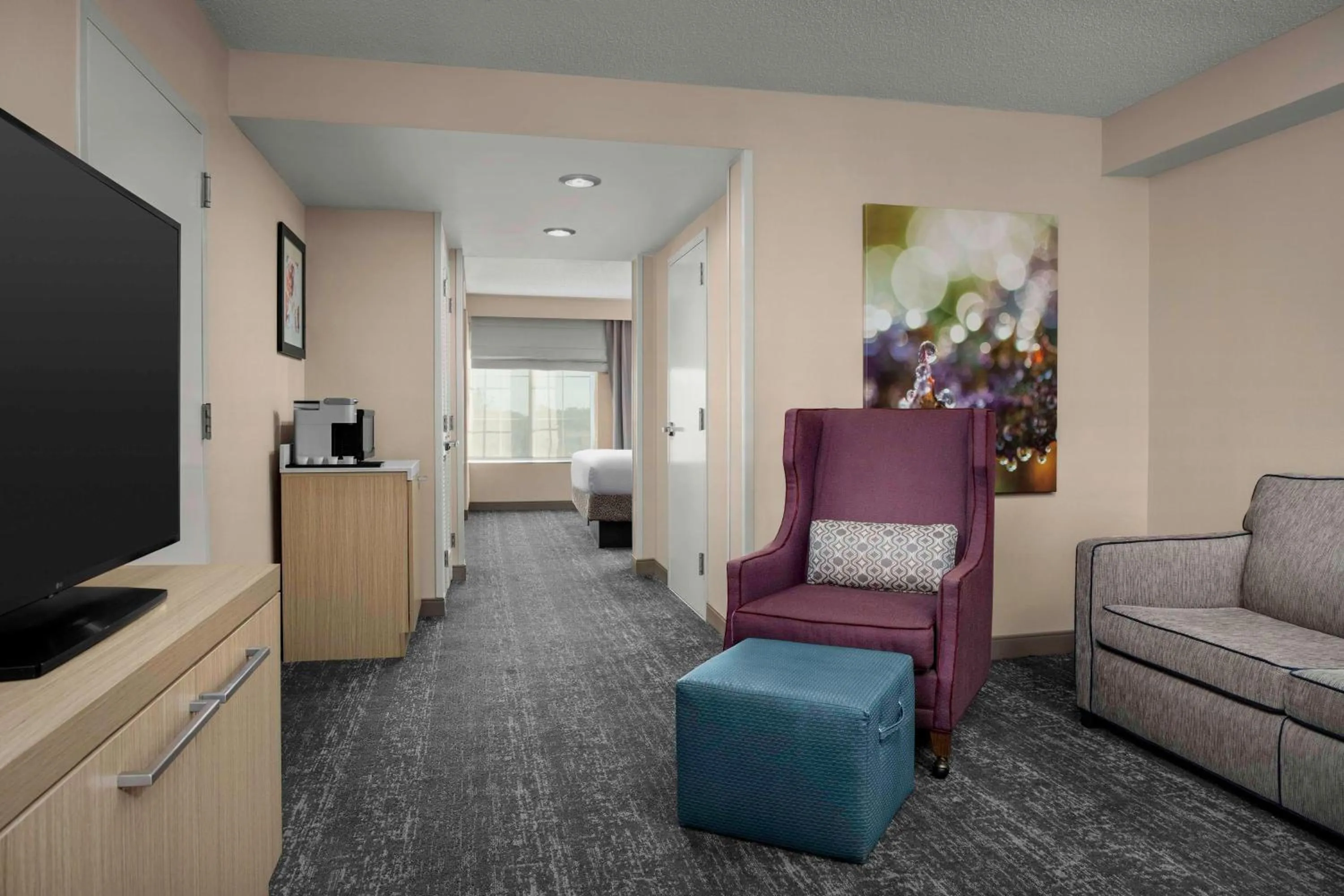 Living room in Hilton Garden Inn Fredericksburg