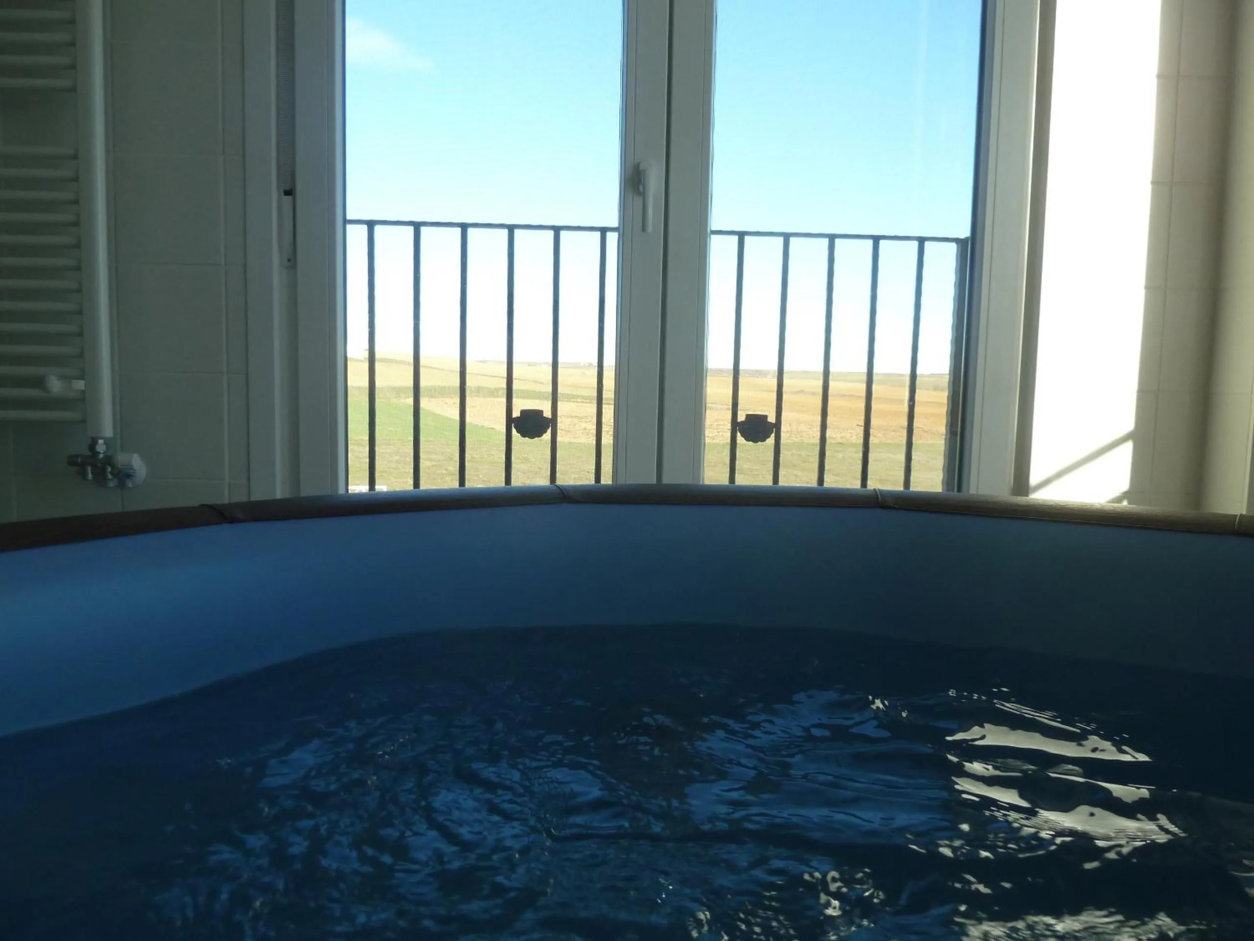 Hot Spring Bath in Hostal Moratinos