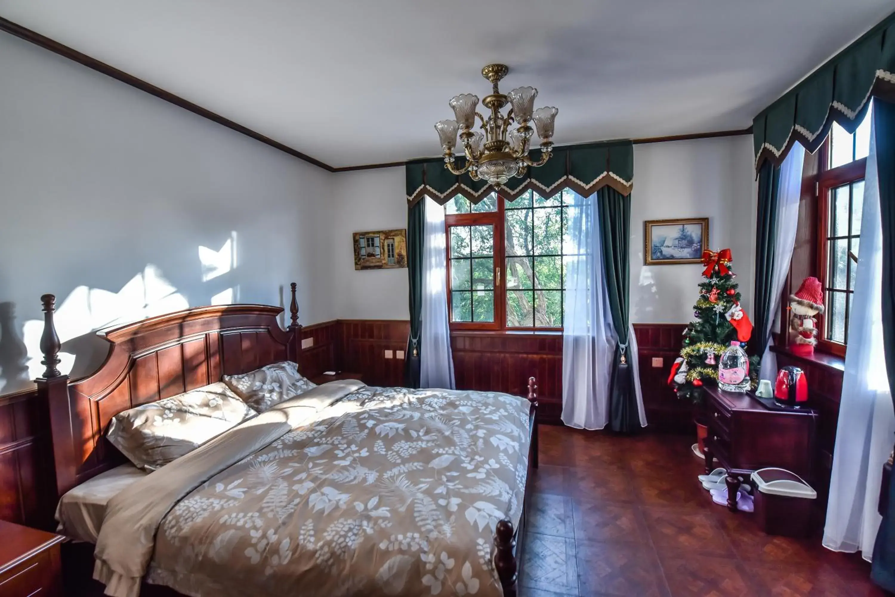 Double Room with Garden View in Nordic Memory in Qingdao Double Room with Garden View in Nordic Memory in Qingdao