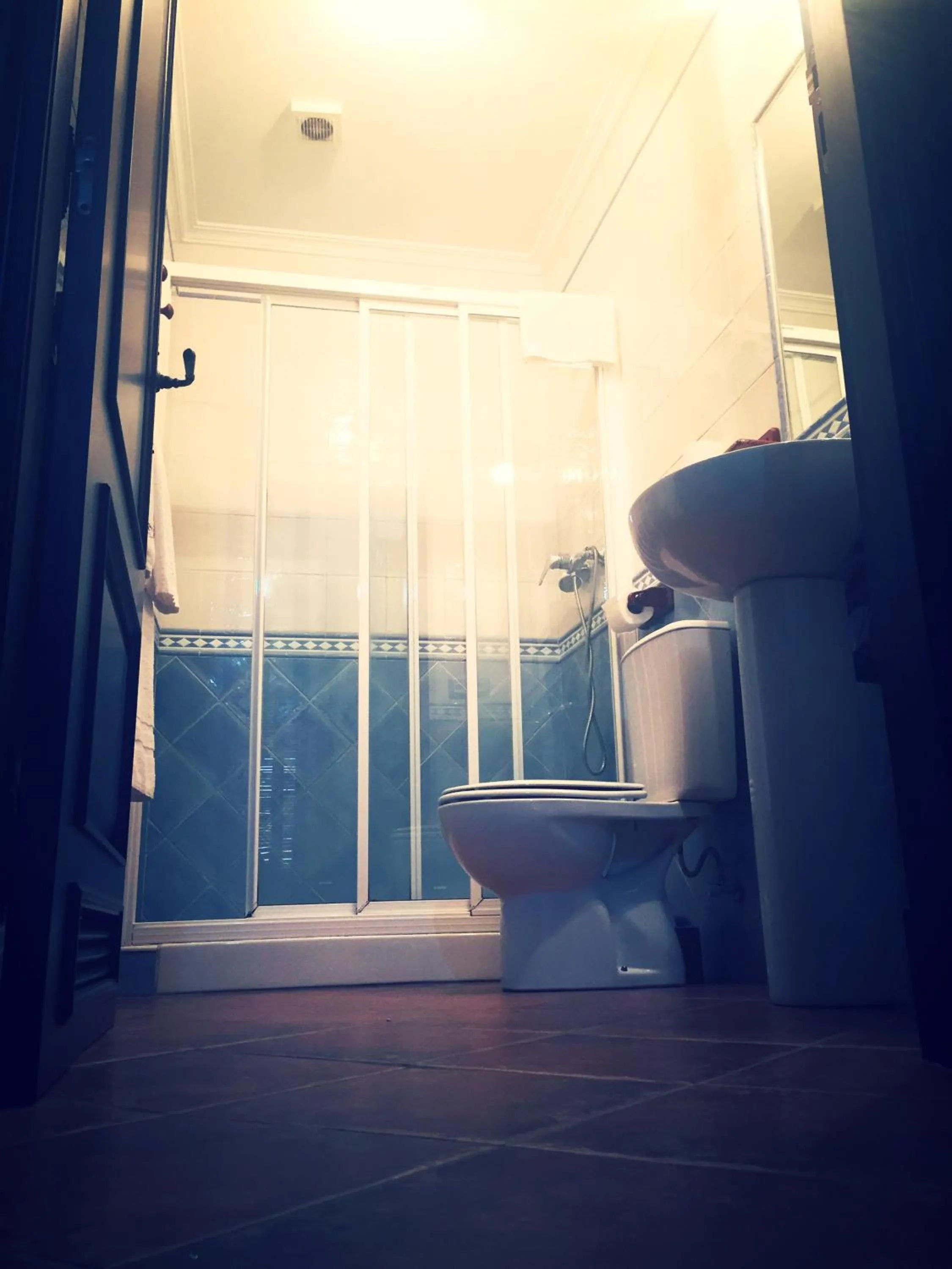 Bathroom in Hostal Pechi