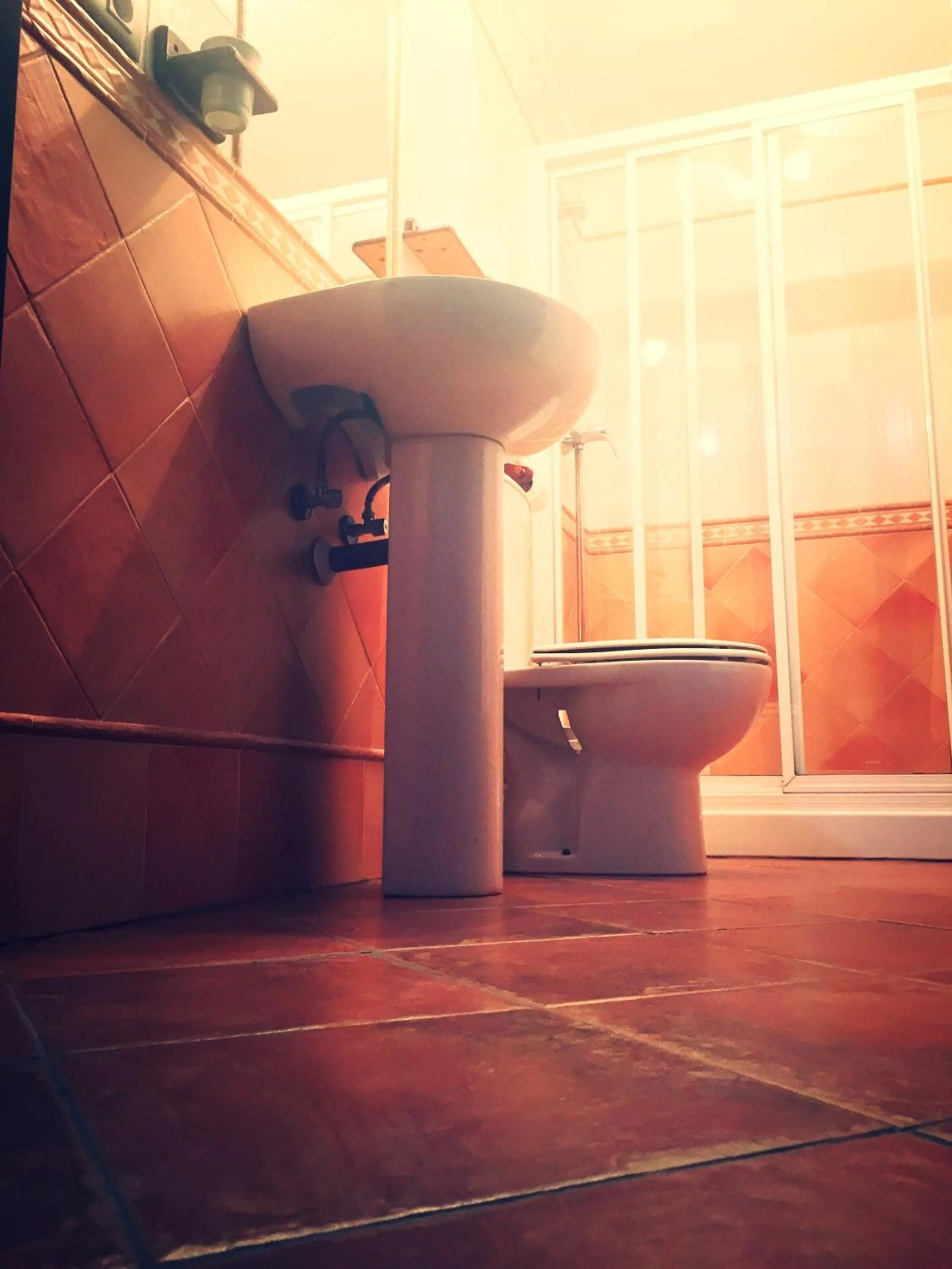 Bathroom in Hostal Pechi