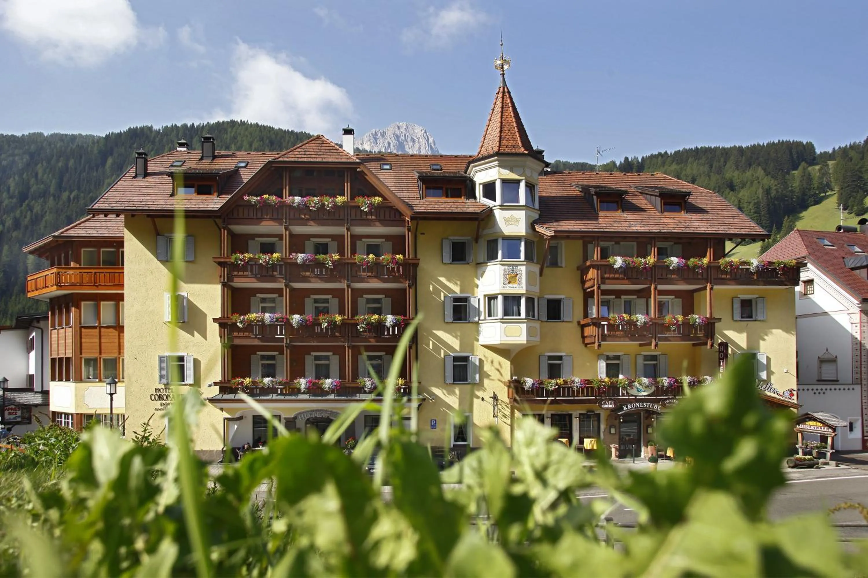 Property building in Hotel Corona Krone