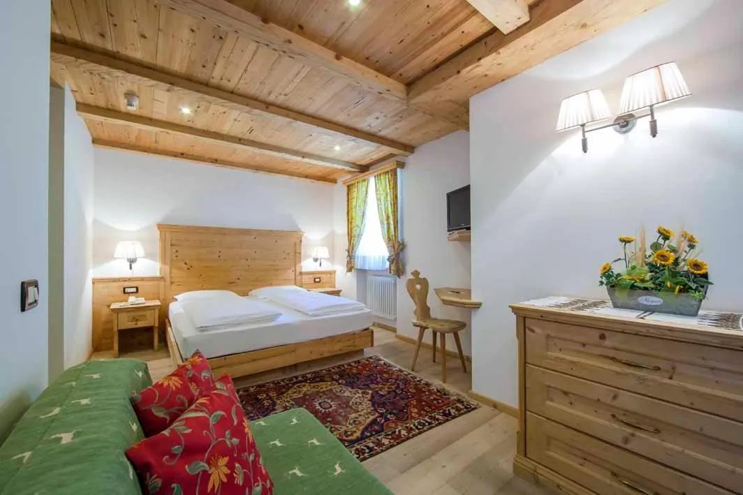 Bed in Hotel Corona Krone