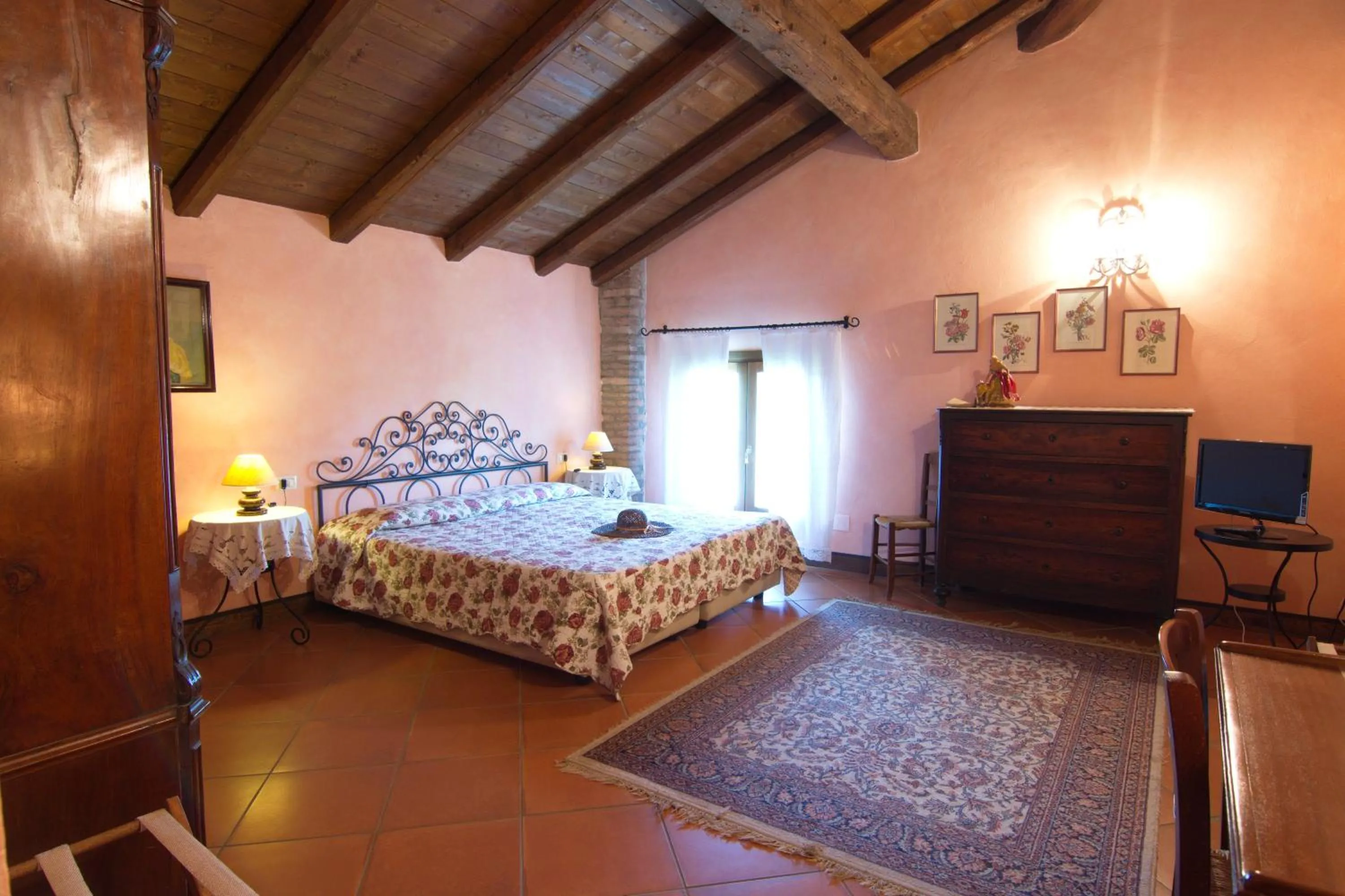 Bedroom, Bed in Agriturismo La Cascinetta