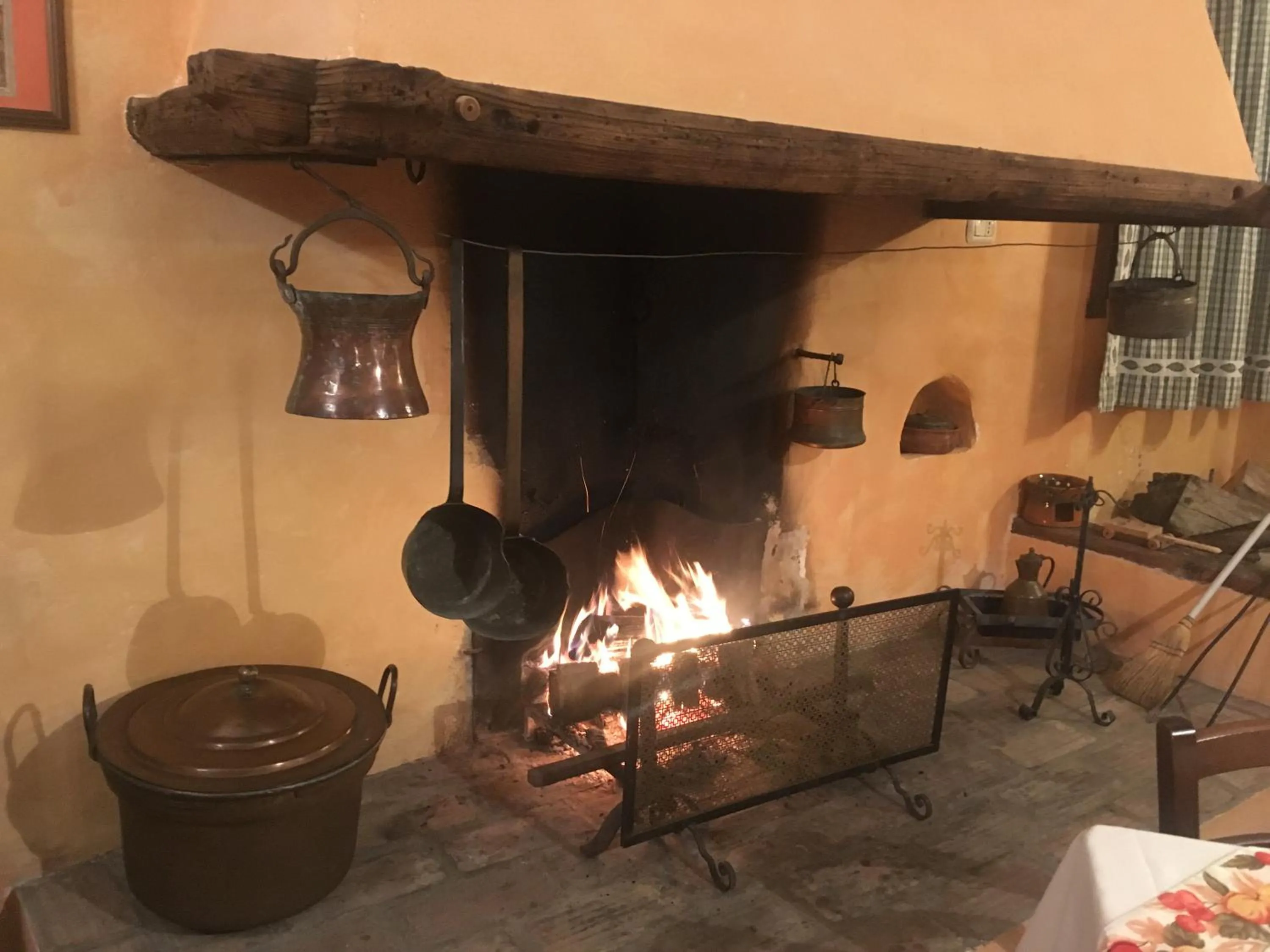 Decorative detail in Agriturismo La Cascinetta