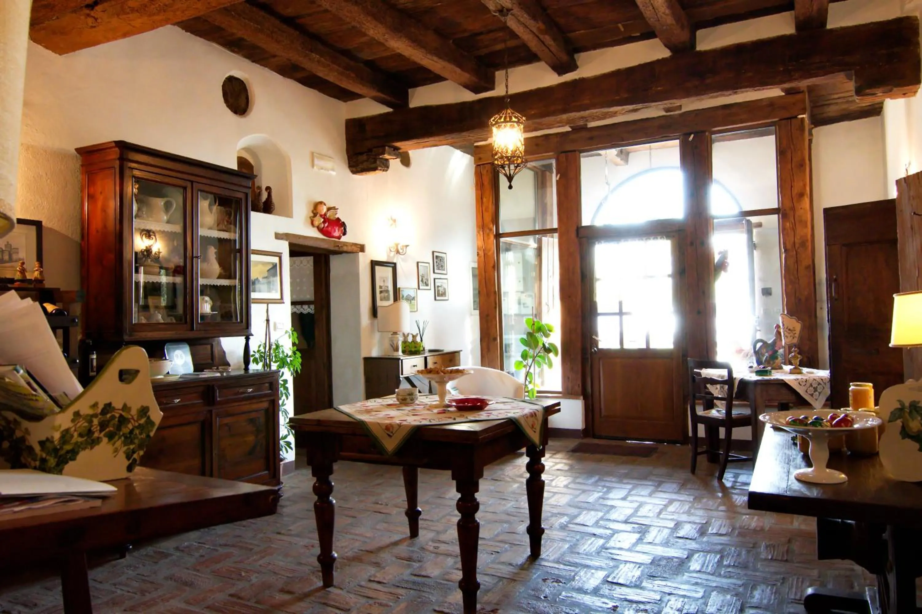 Lobby or reception in Agriturismo La Cascinetta