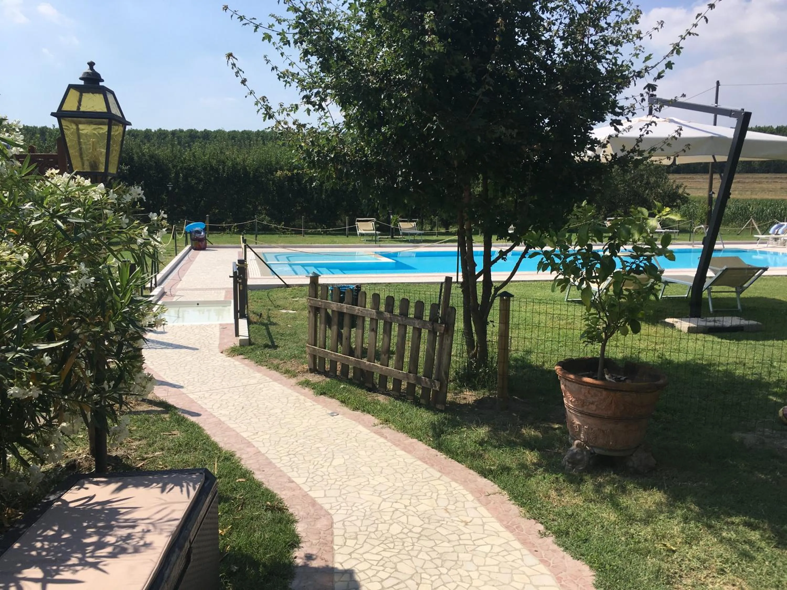 Garden in Agriturismo La Cascinetta