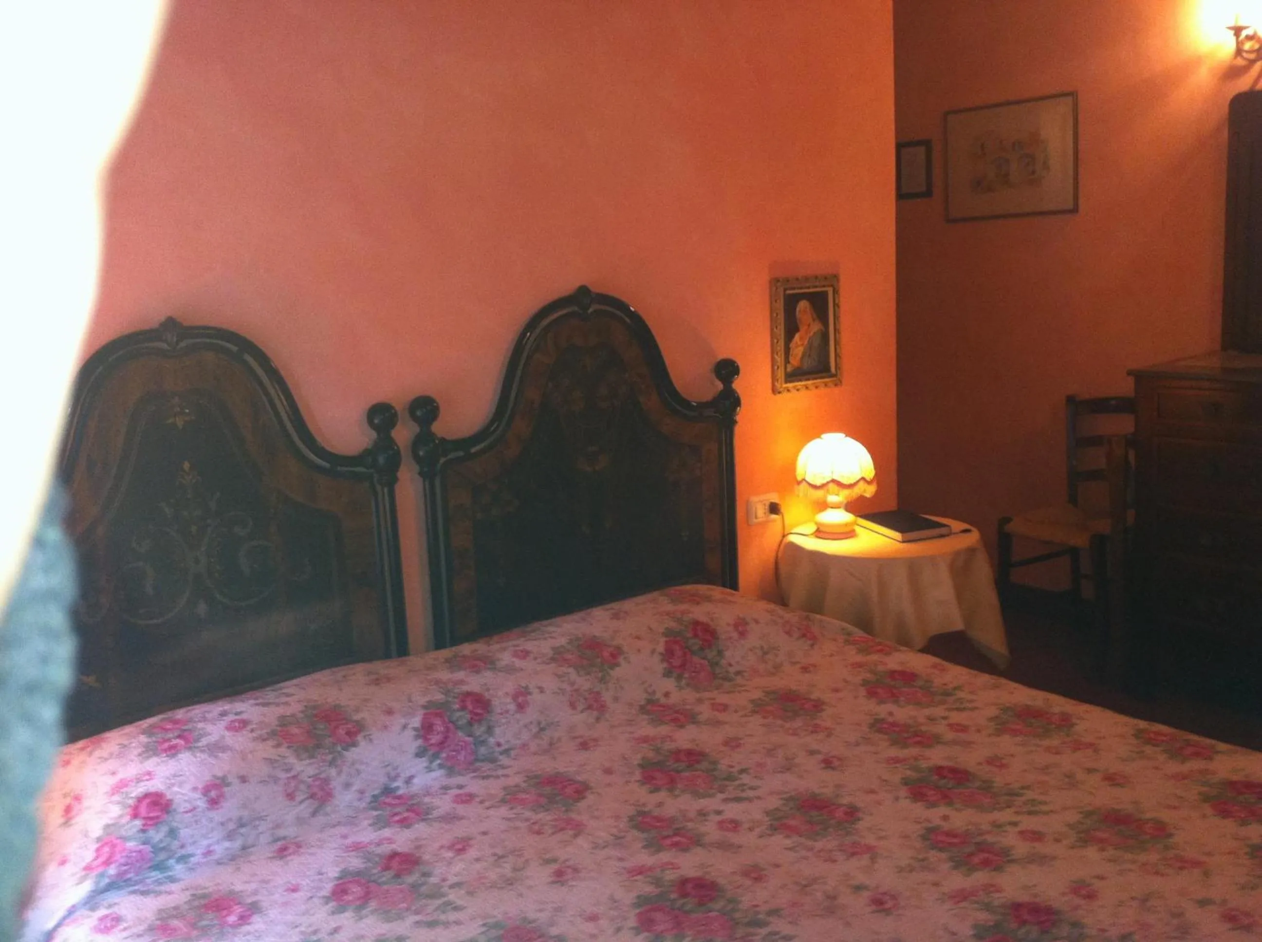 Decorative detail, Bed in Agriturismo La Cascinetta