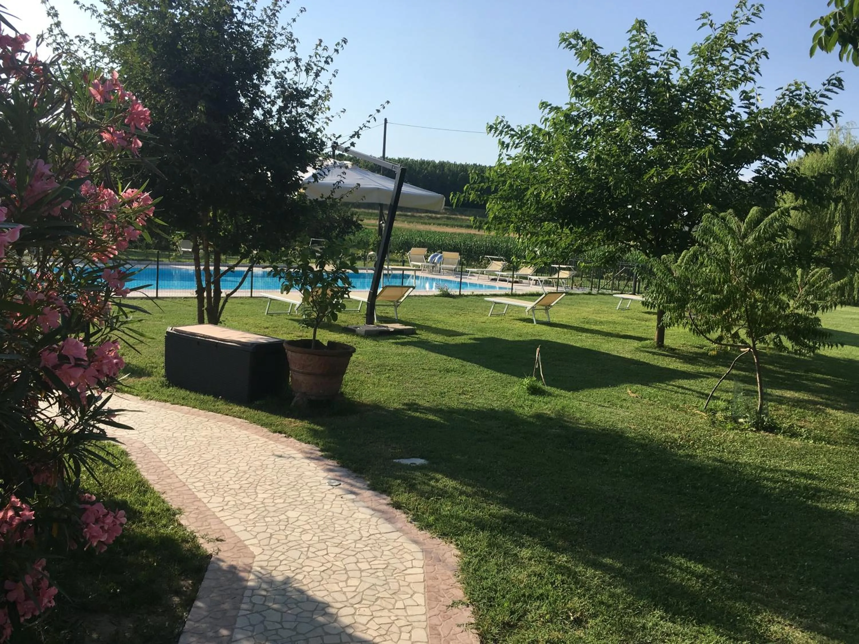 Garden in Agriturismo La Cascinetta