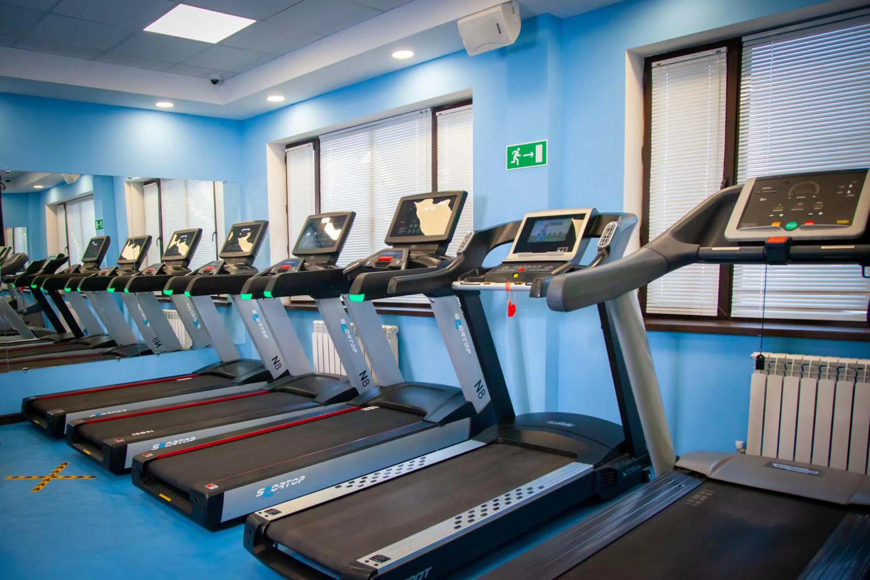 Fitness centre/facilities in Chagala Bautino Hotel
