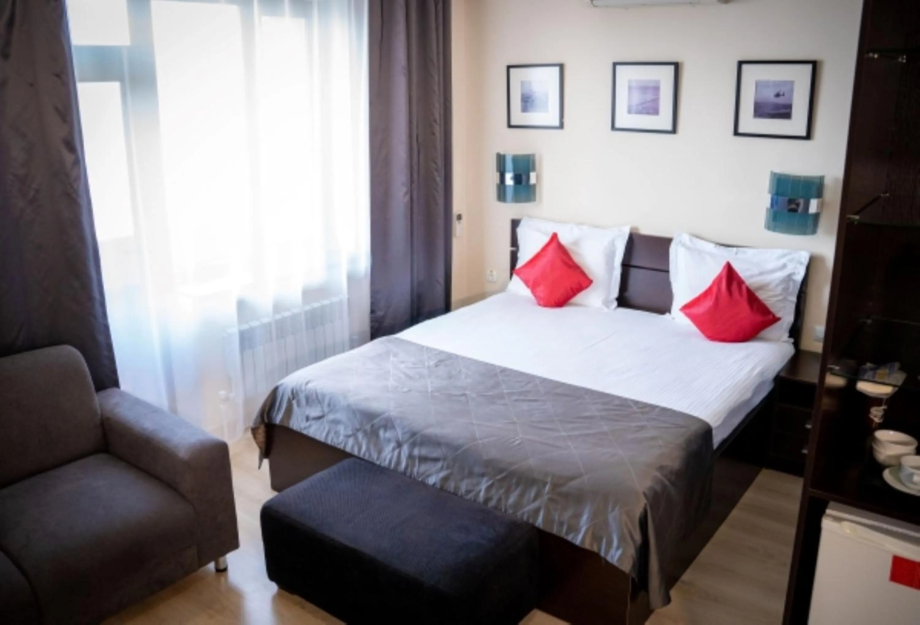 Bed in Chagala Bautino Hotel