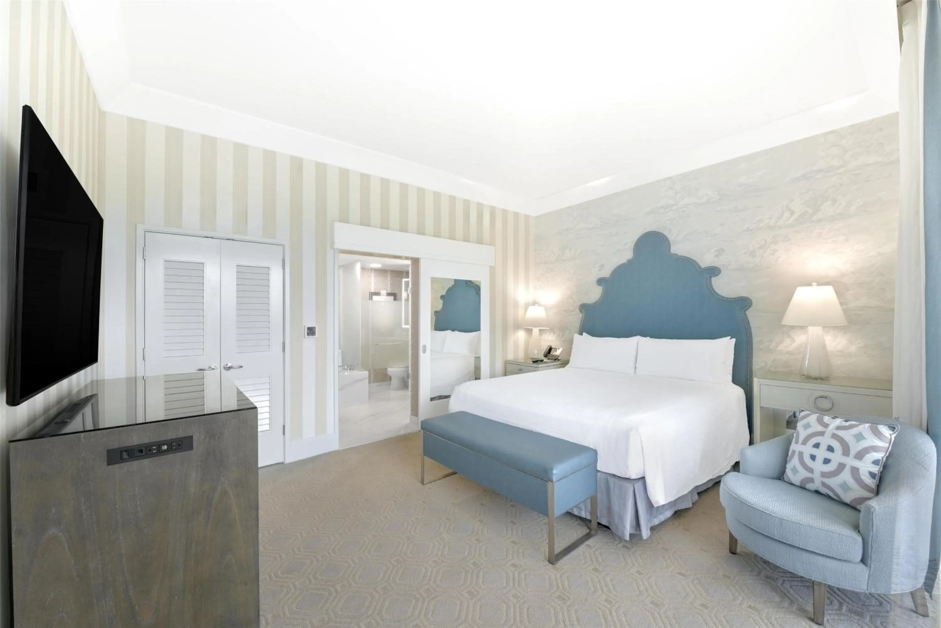 Bed in The Beverly Hilton