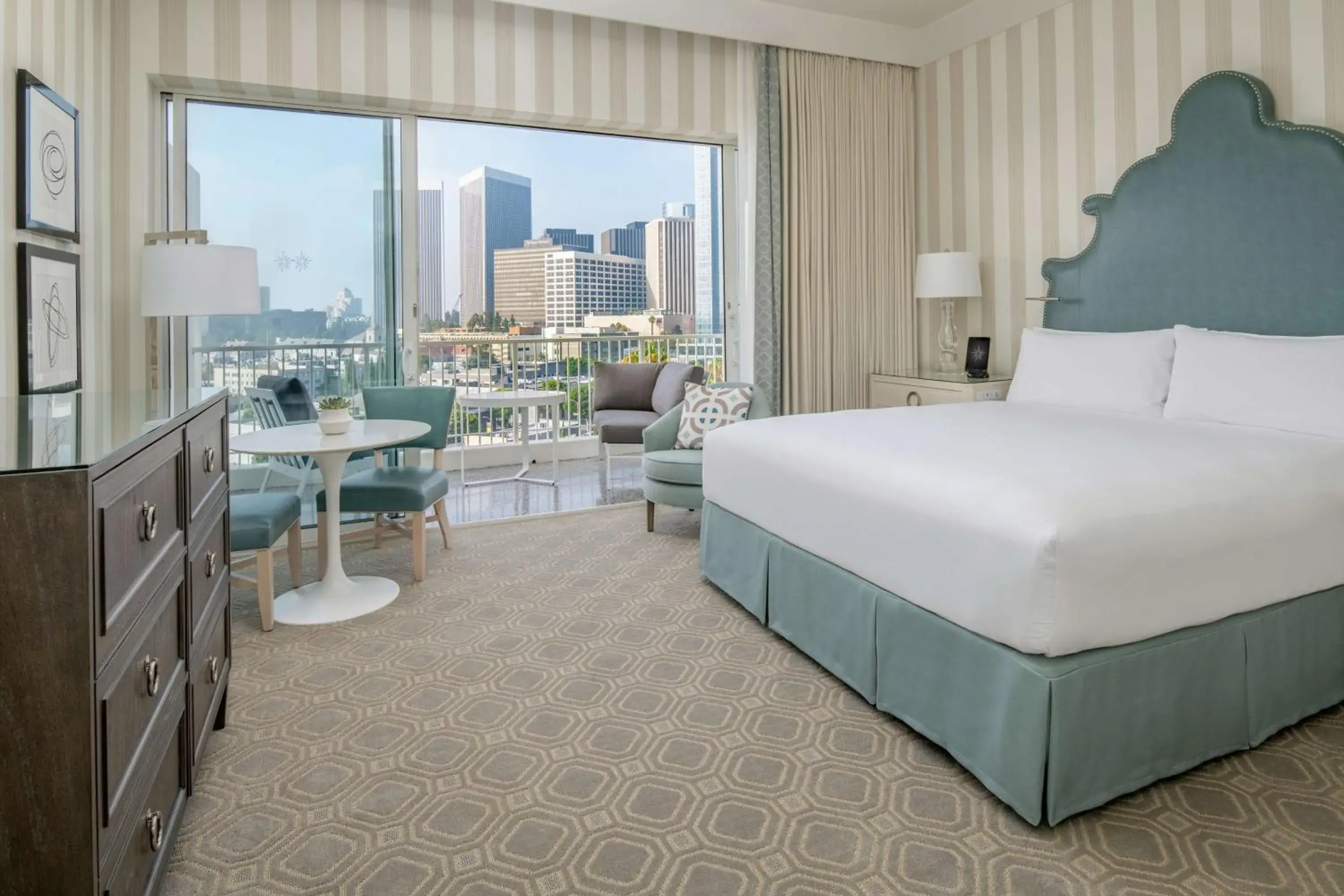 Premier Room with Terrace in The Beverly Hilton Premier Room with Terrace in The Beverly Hilton