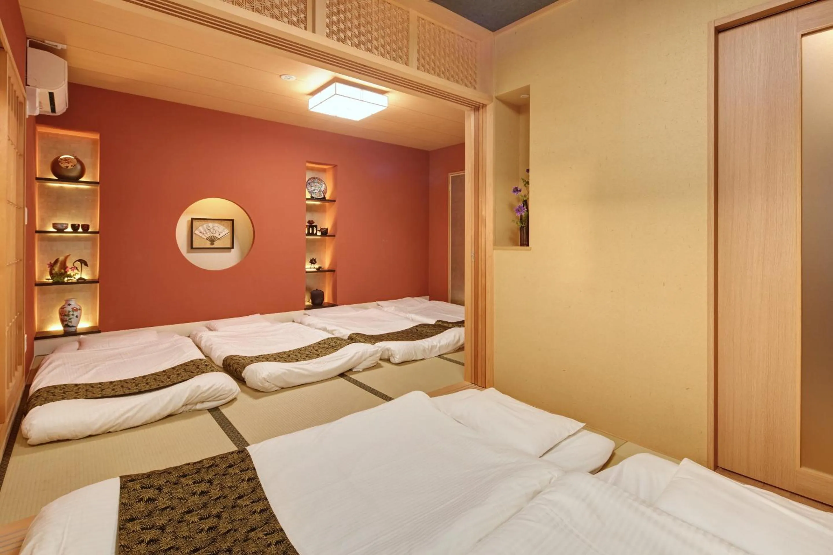 Bedroom, Bed in Hotel Amaterrace Nippombashi-higashi