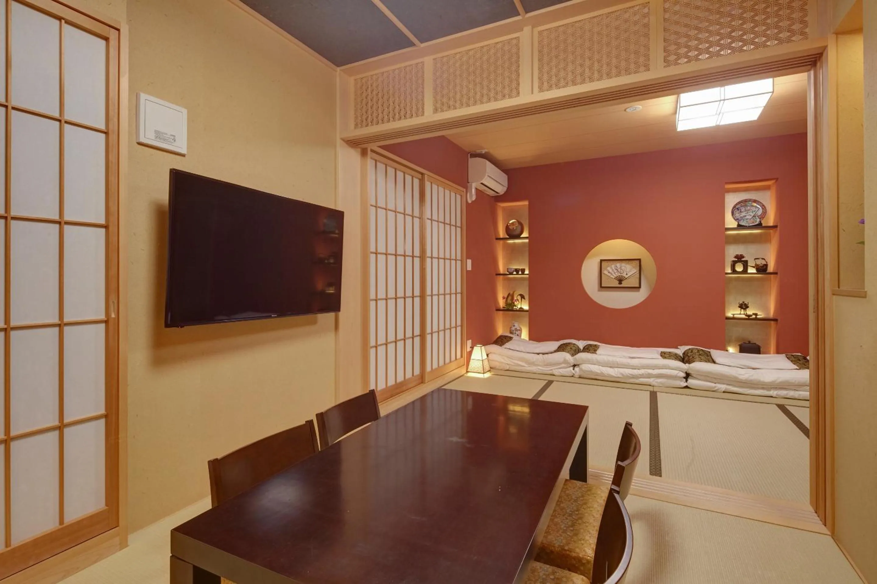 Living room in Hotel Amaterrace Nippombashi-higashi