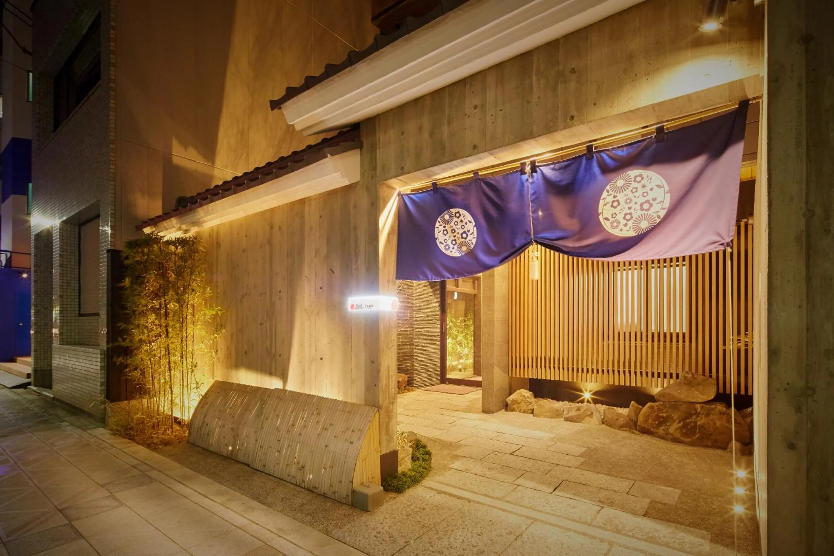 Facade/entrance in Hotel Amaterrace Nippombashi-higashi