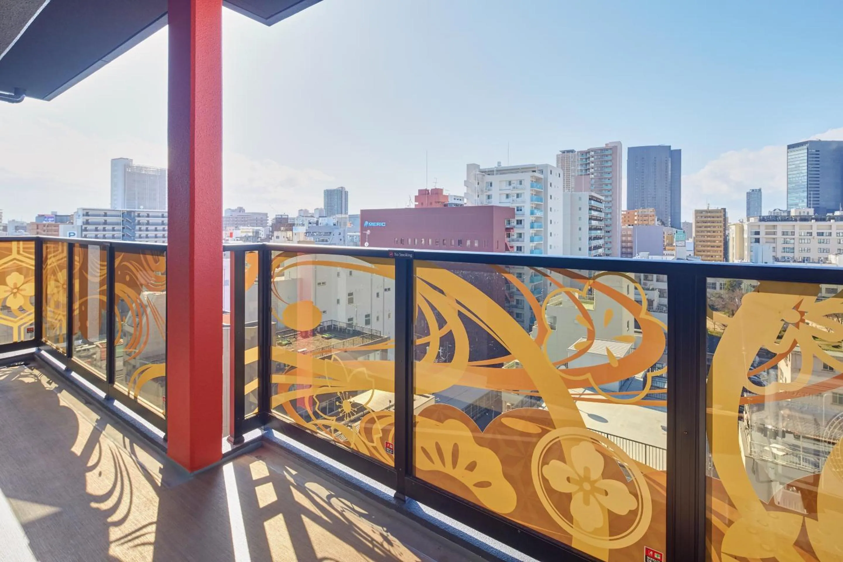 City view in Hotel Amaterrace Nippombashi-higashi