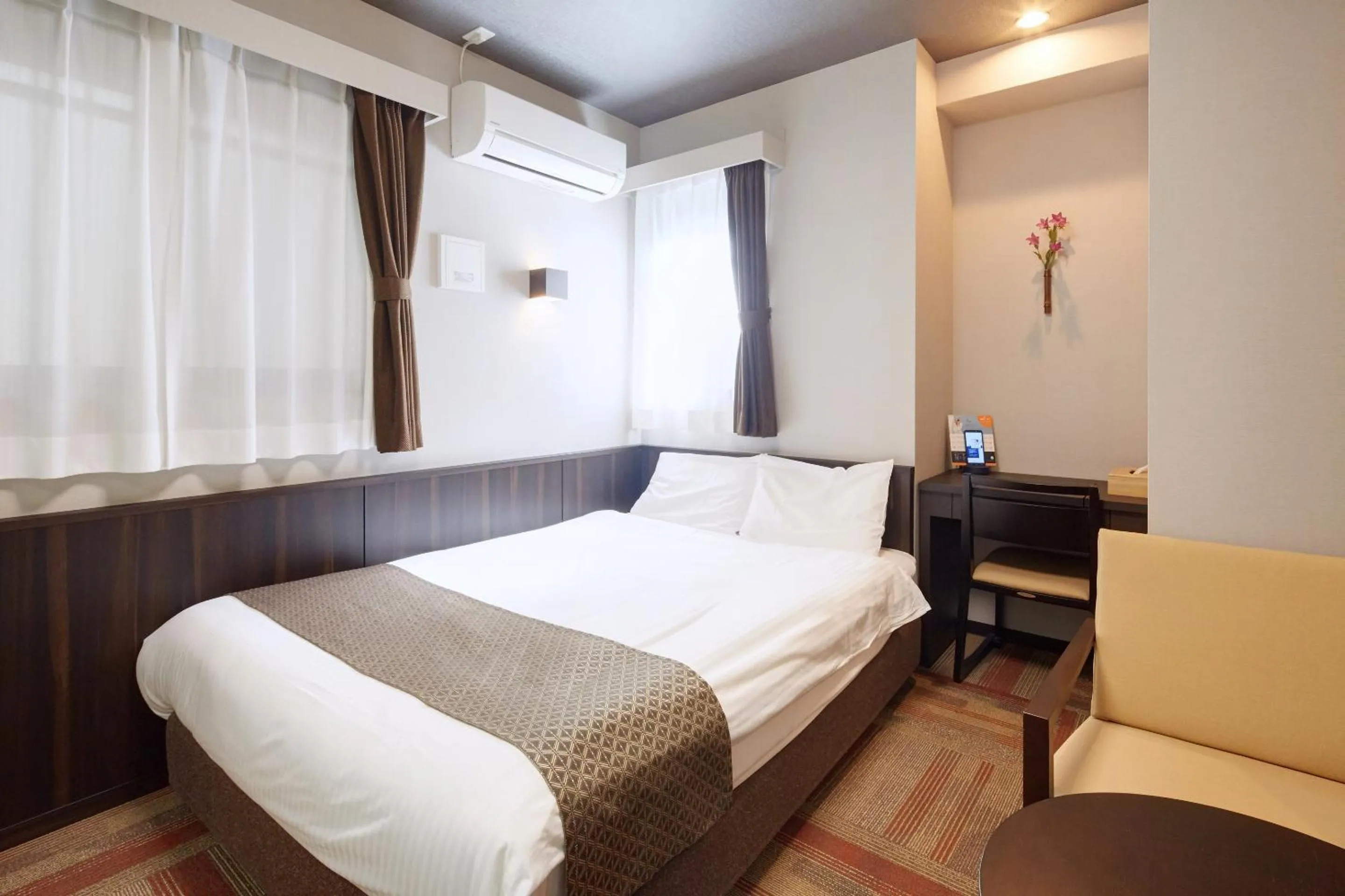 Bedroom, Bed in Hotel Amaterrace Nippombashi-higashi