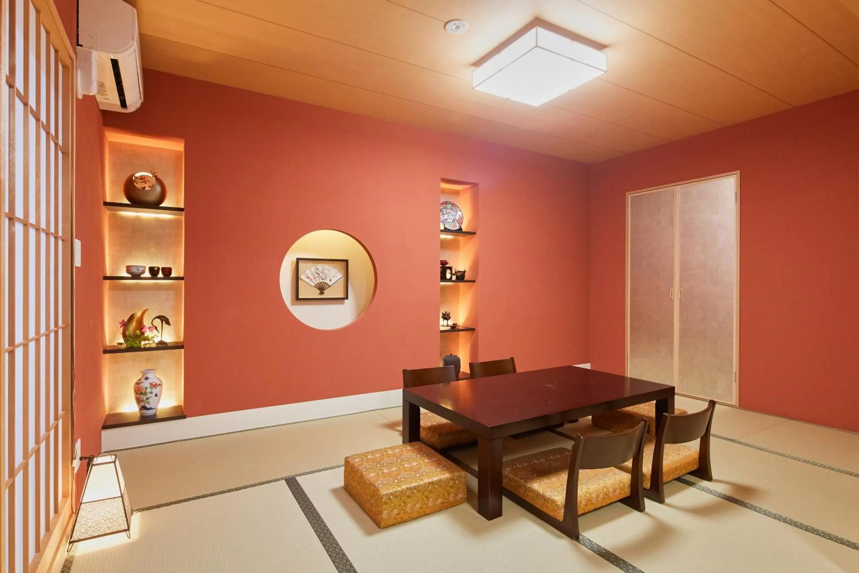 Living room in Hotel Amaterrace Nippombashi-higashi