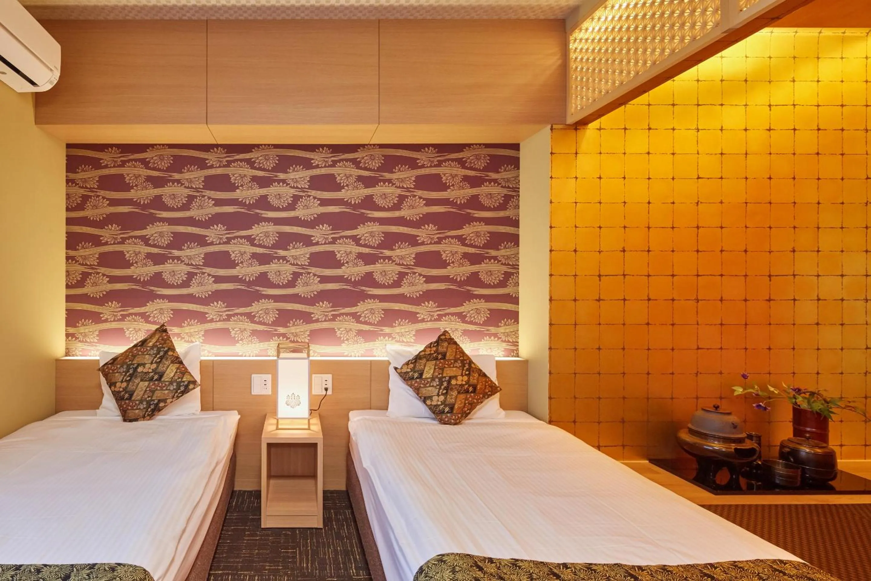 Bedroom, Bed in Hotel Amaterrace Nippombashi-higashi