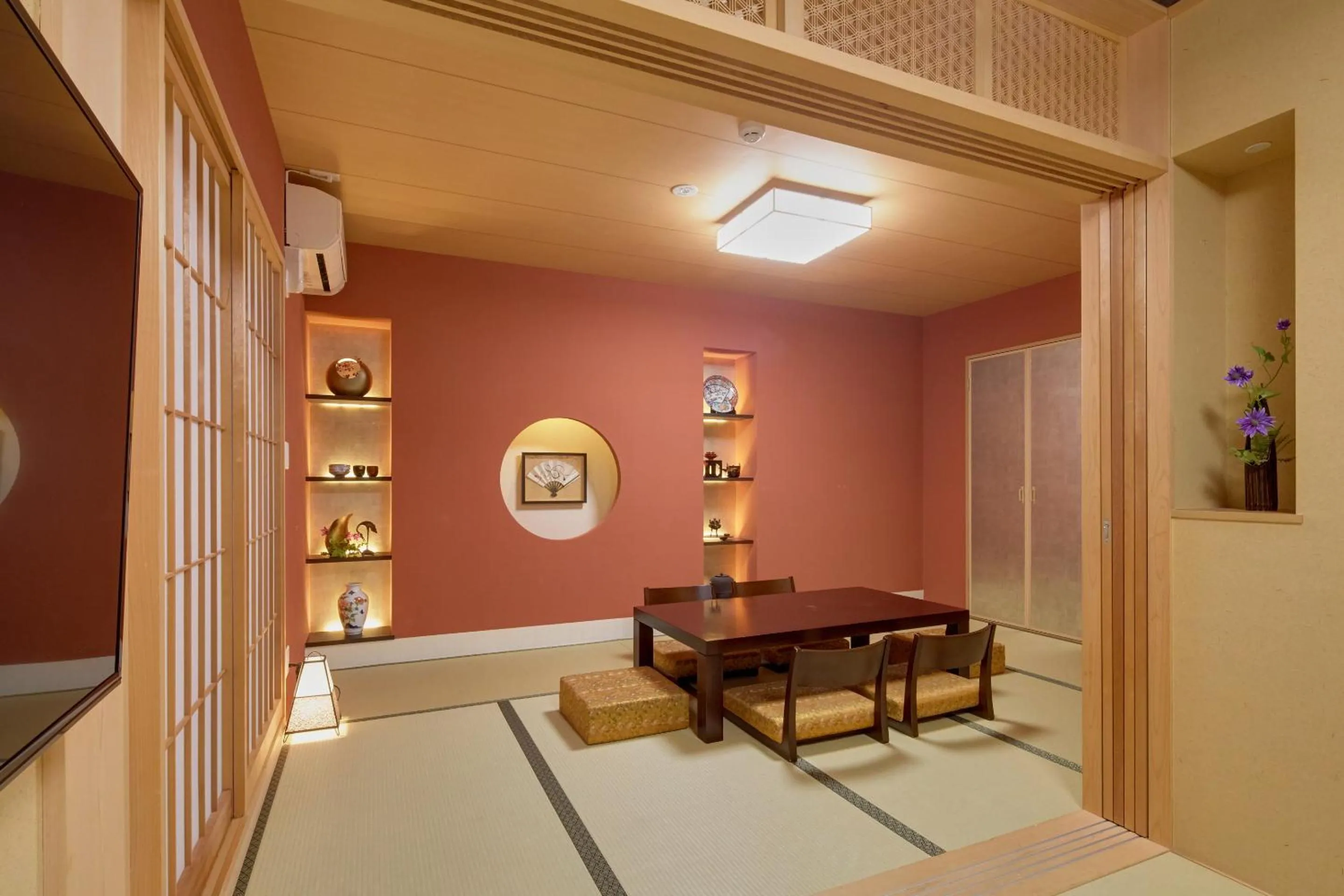 Living room in Hotel Amaterrace Nippombashi-higashi