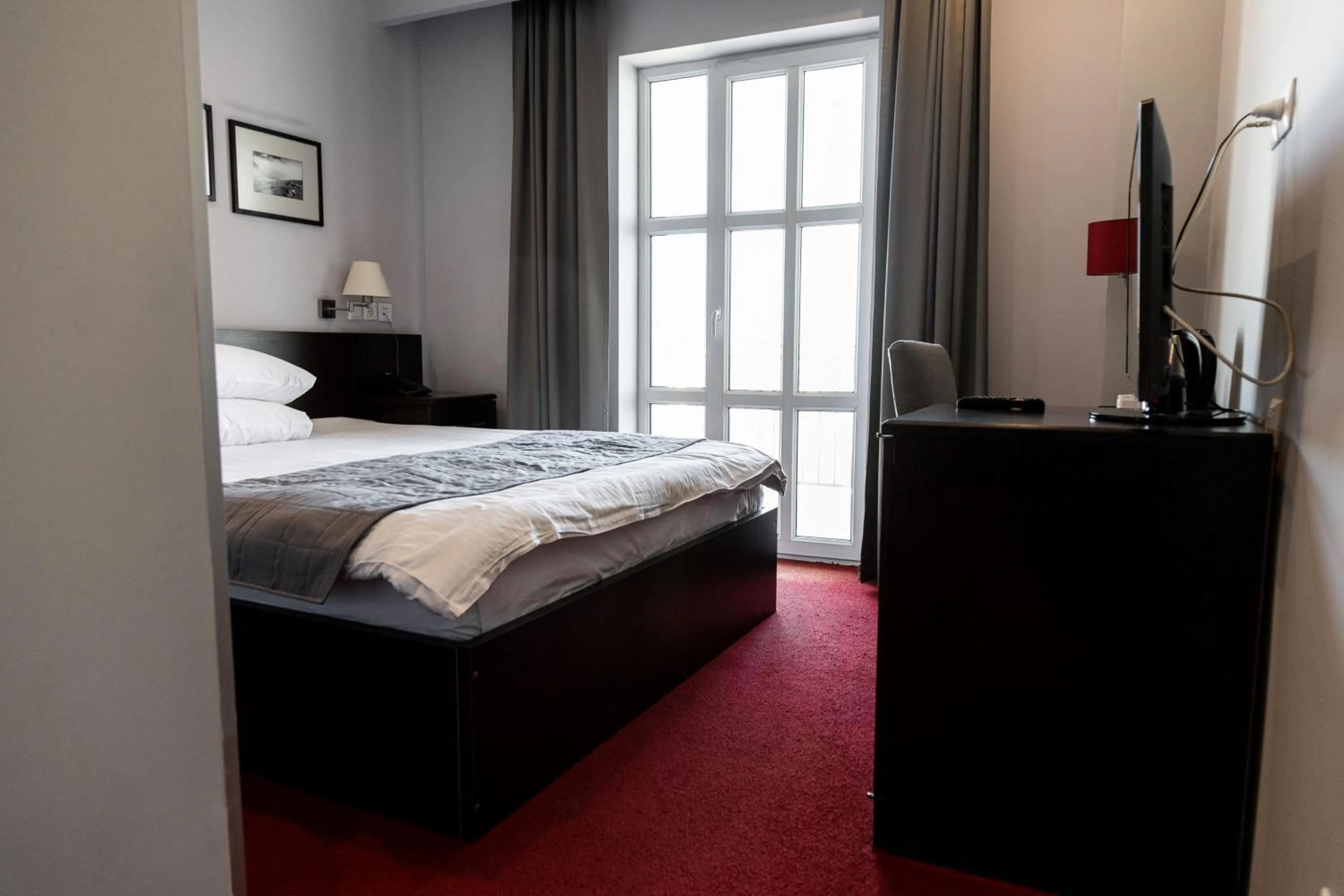 Bed in Chagala Aktau Hotel