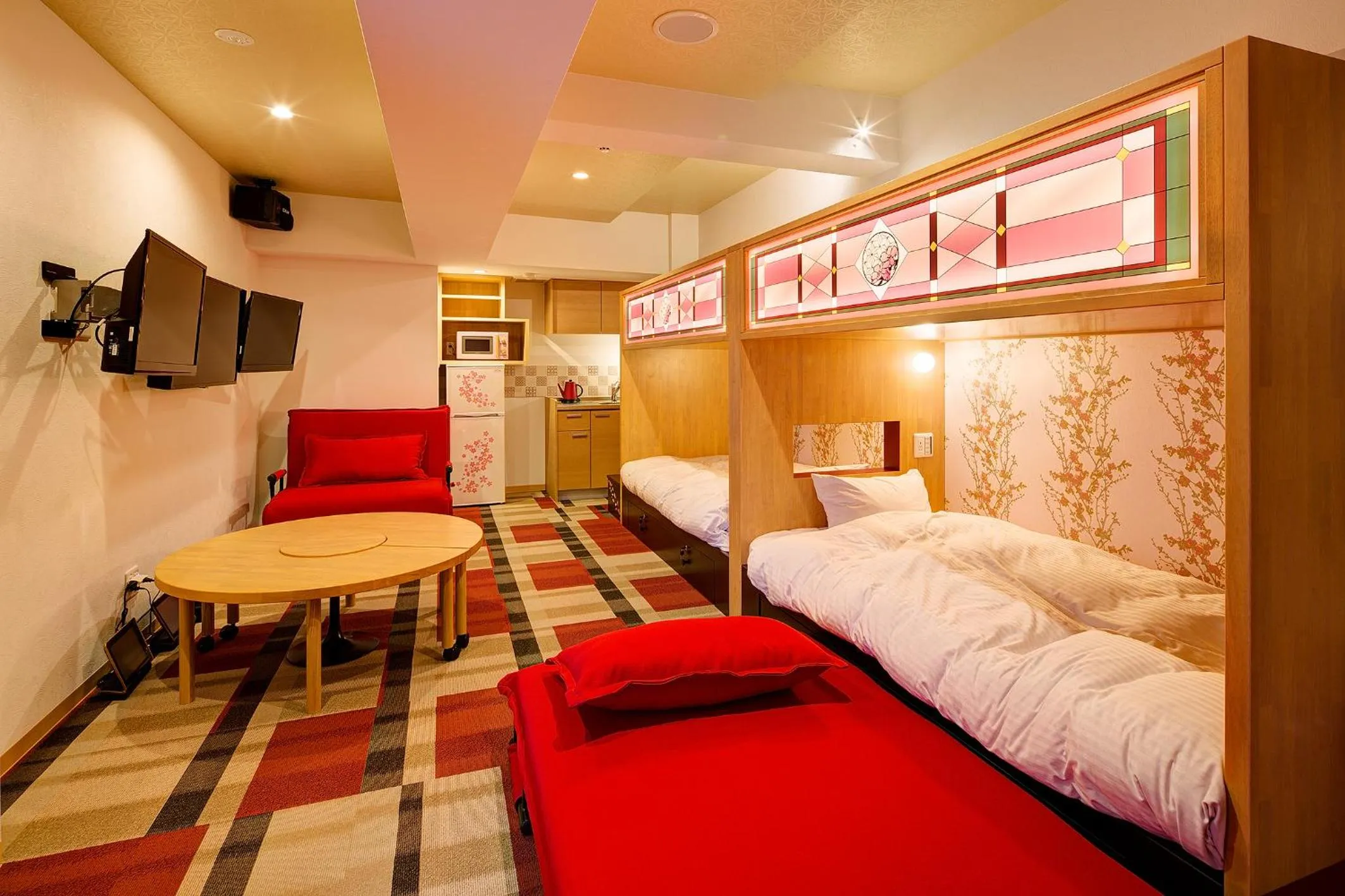 Deluxe Family Room with Karaoke - single occupancy in Hotel Sanrriott Kitahama