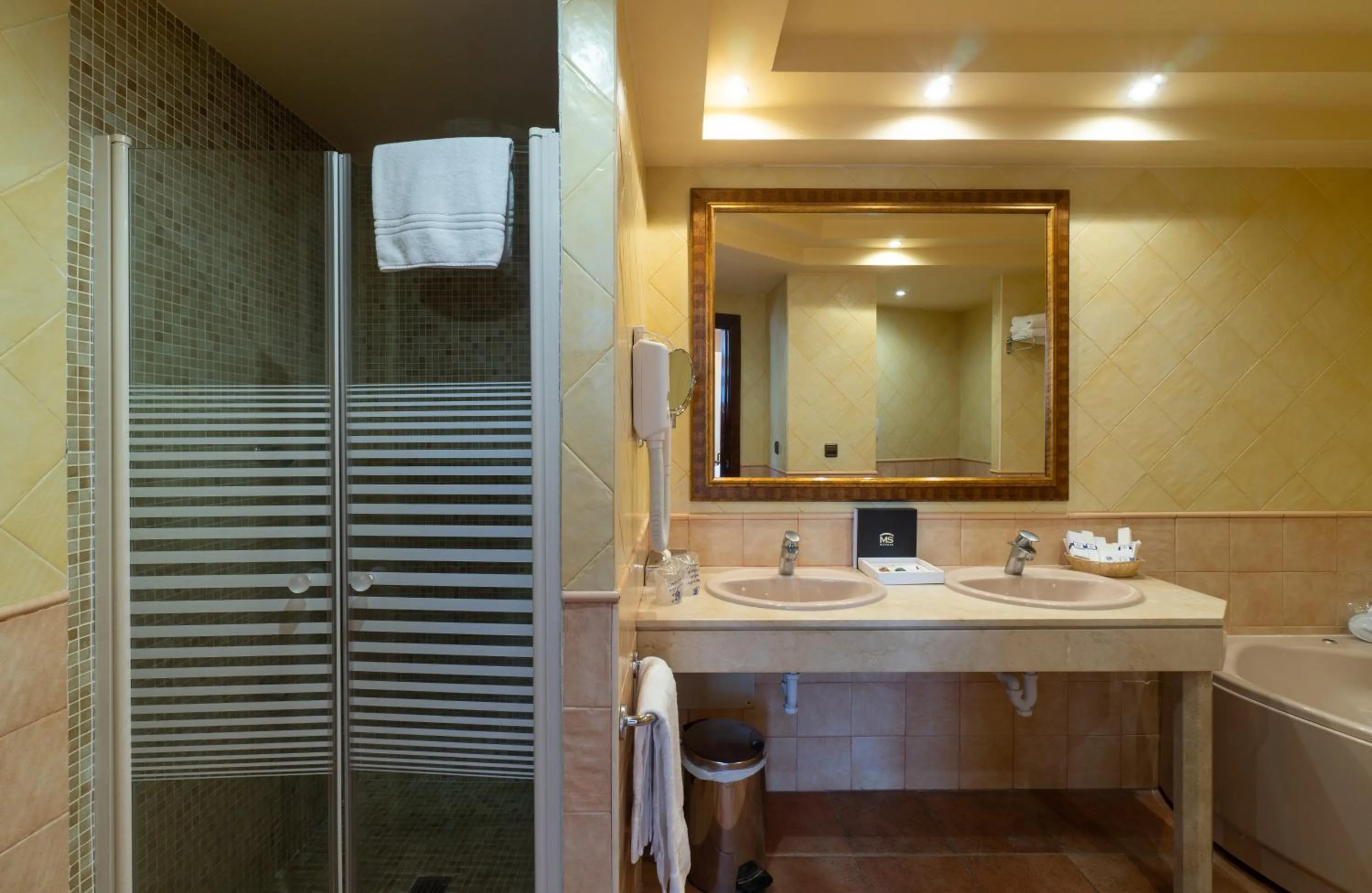 Shower in MS Amaragua