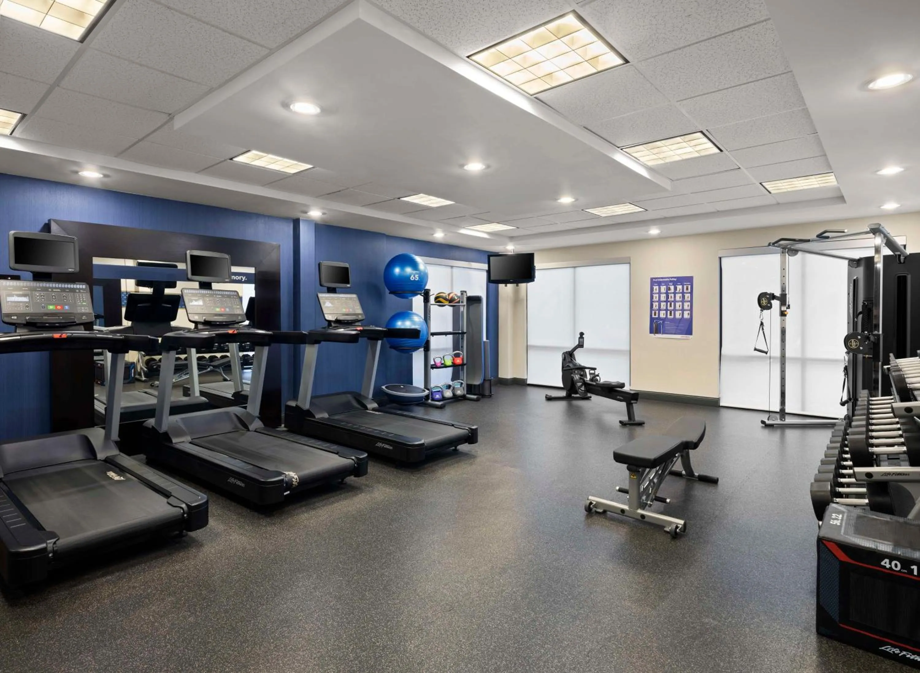 Fitness centre/facilities in Hampton Inn & Suites Arundel Mills/Baltimore