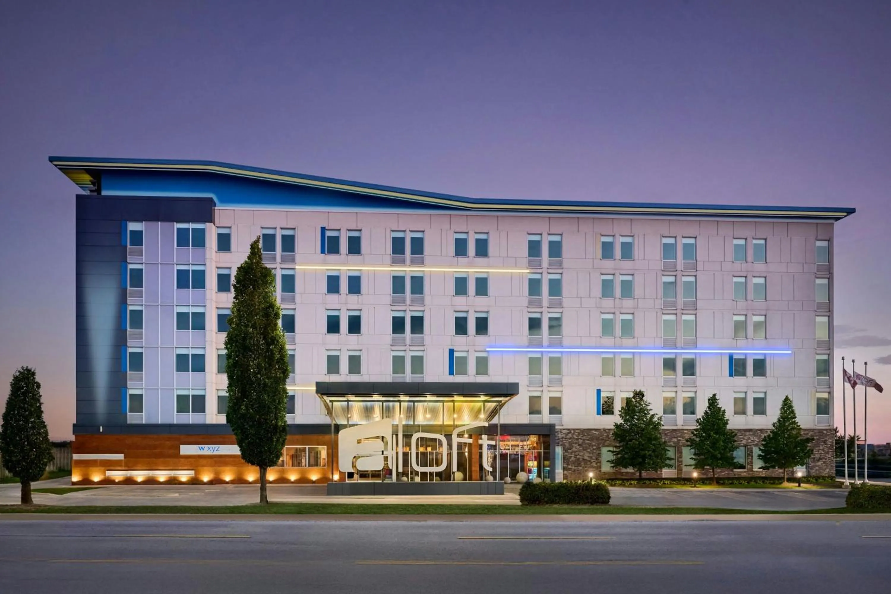 Property building in Aloft Vaughan Mills