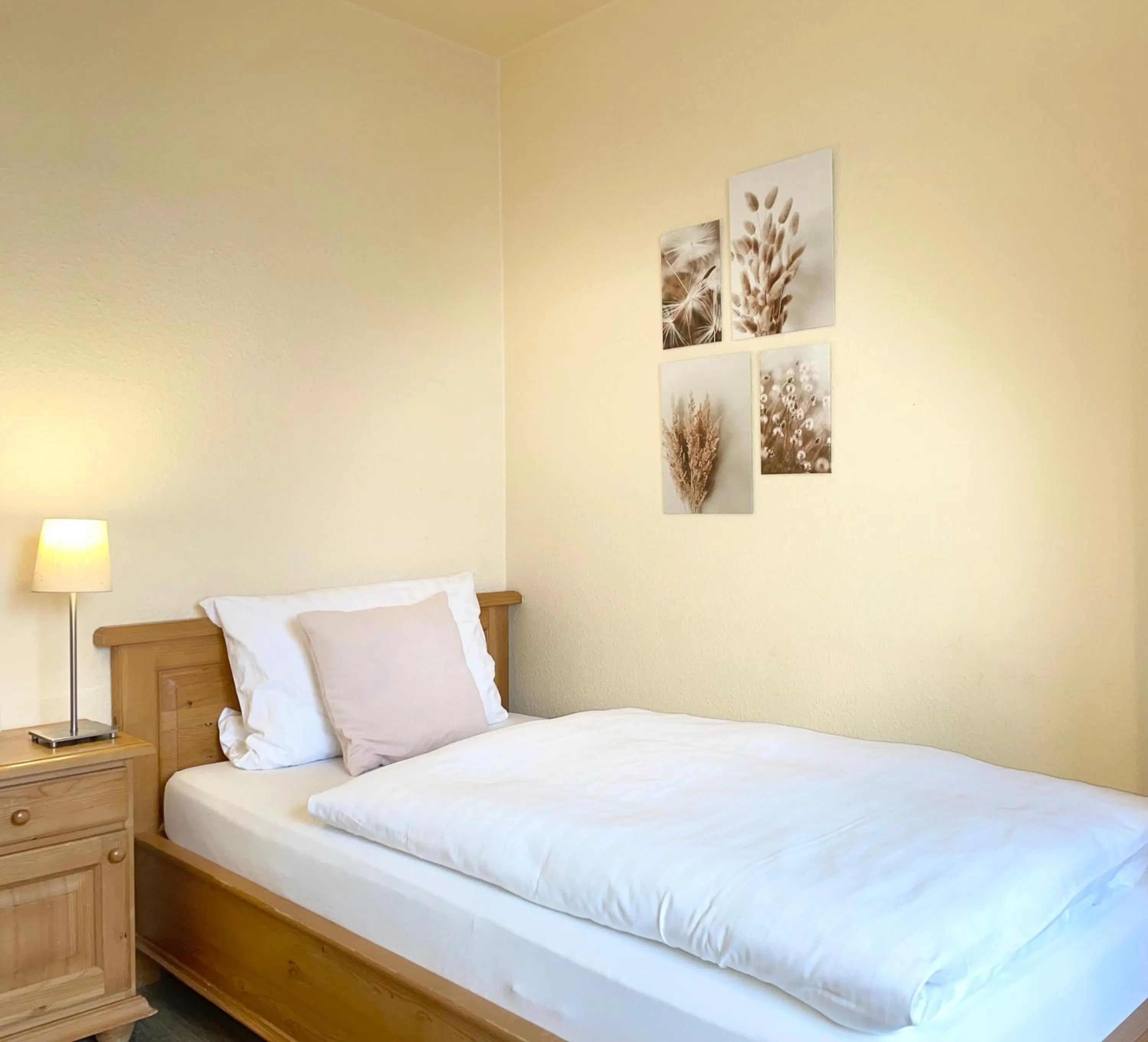 Single Room with Private Bathroom in Hotel-Pension Hommen