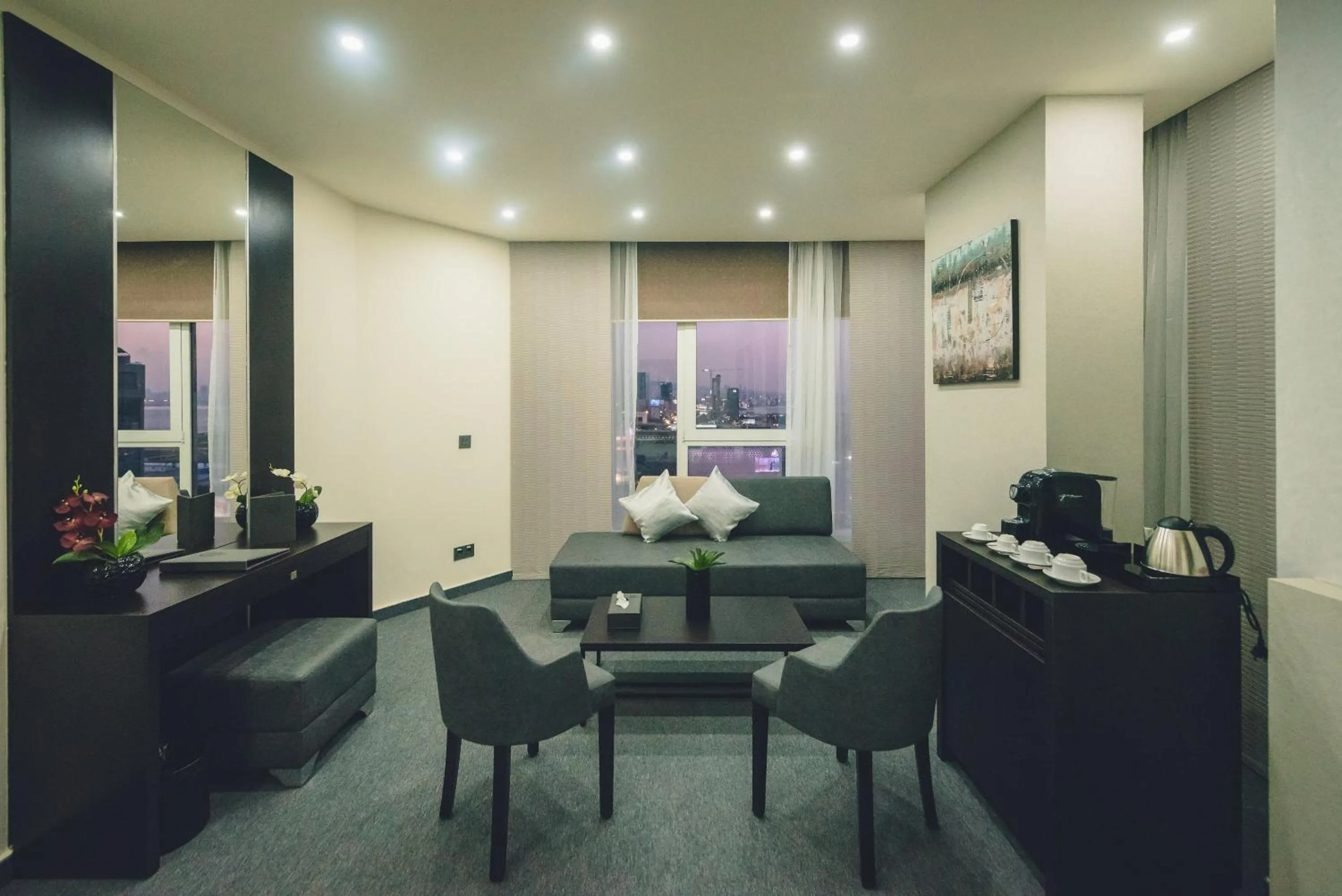 Living room in Louis V Hotel Beirut