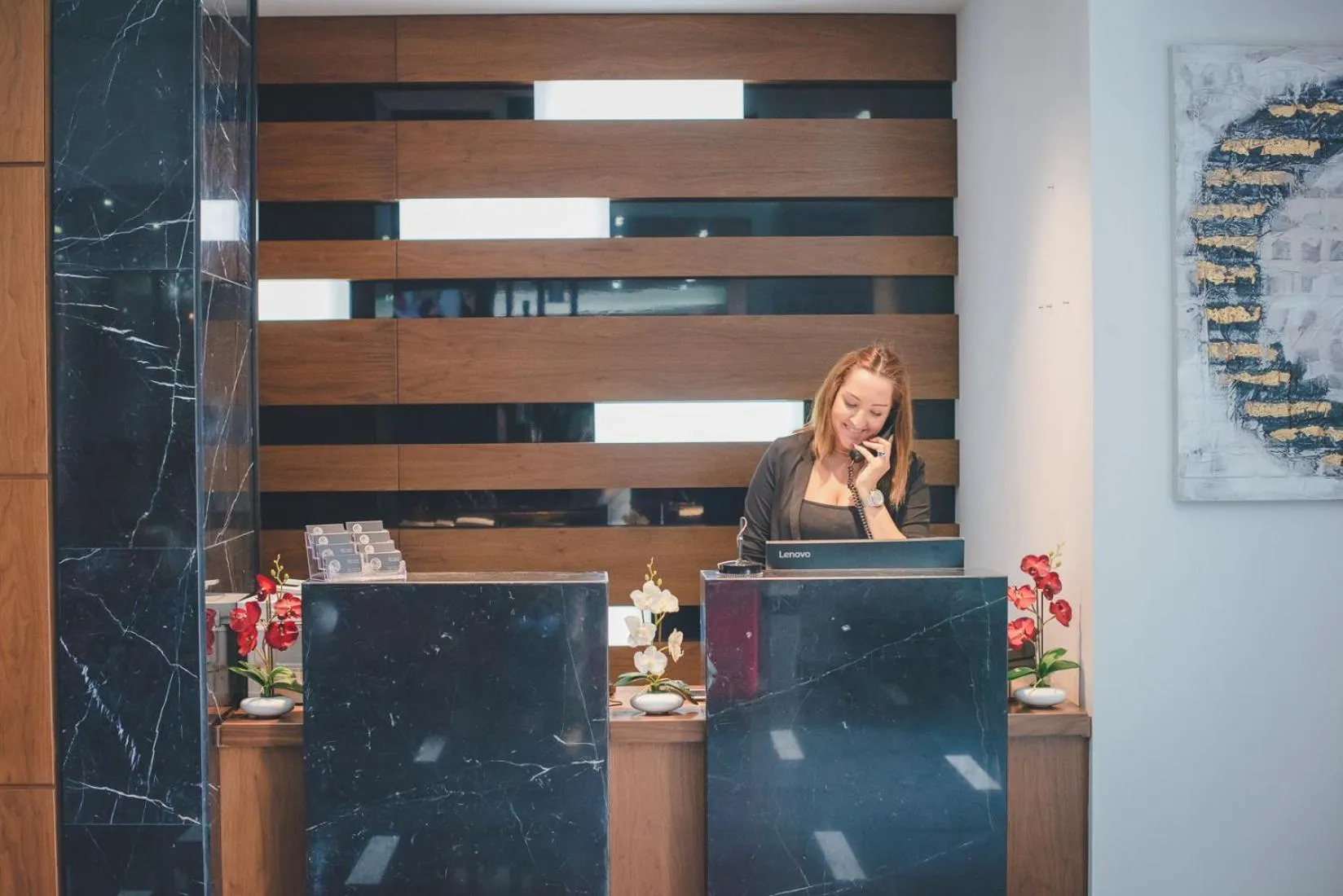 Staff in Louis V Hotel Beirut