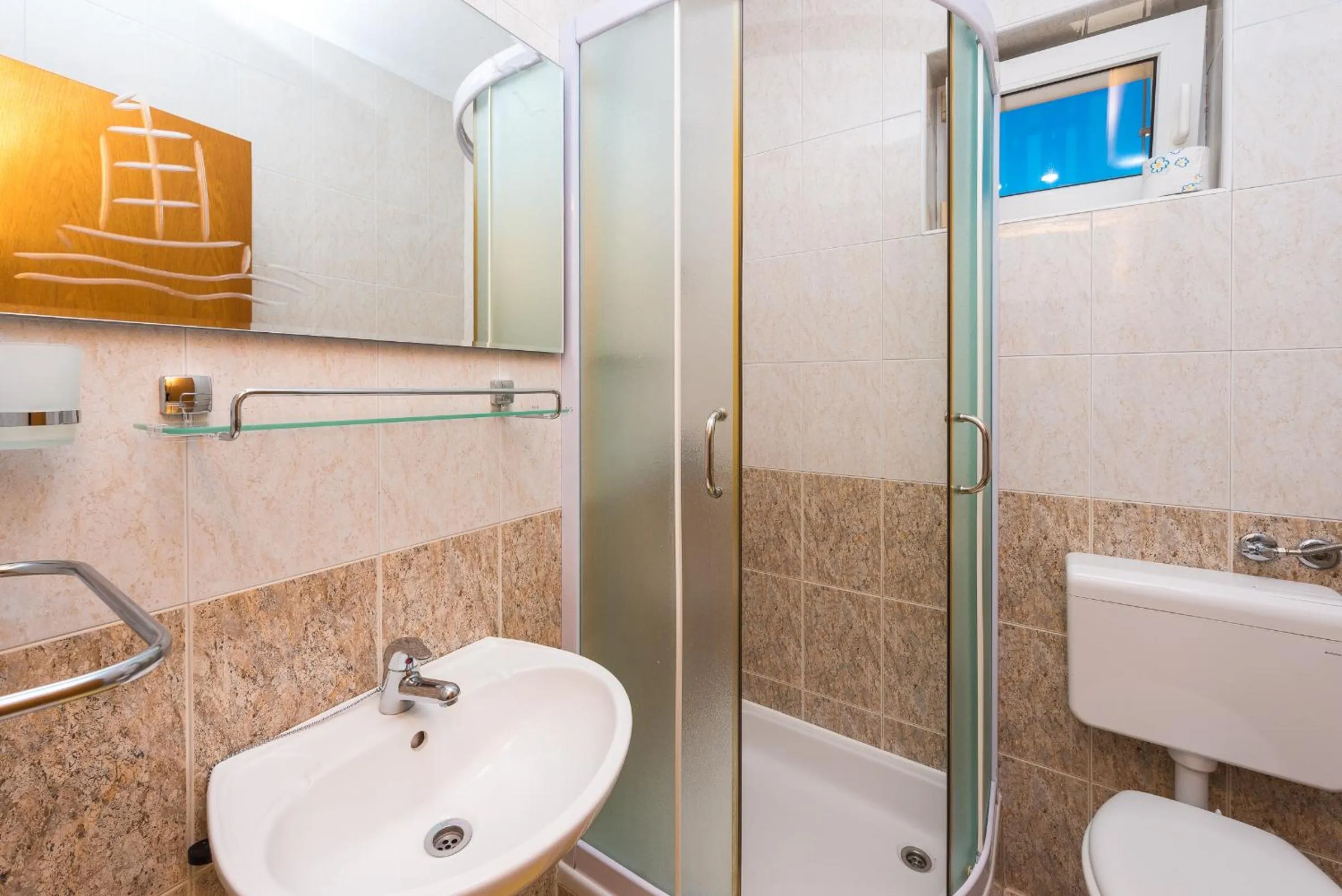 Bathroom in Cina Apartments