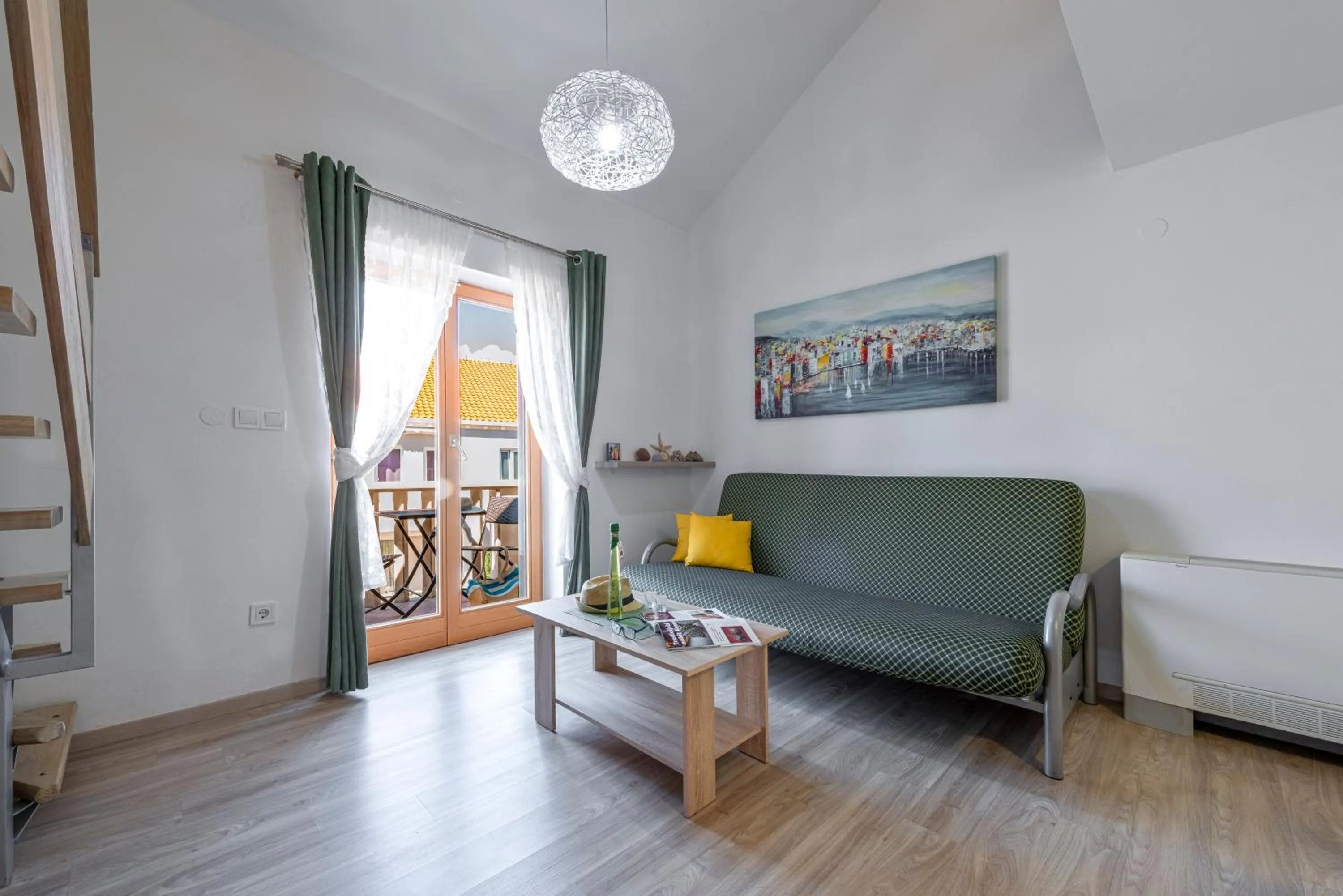 Living room in Cina Apartments
