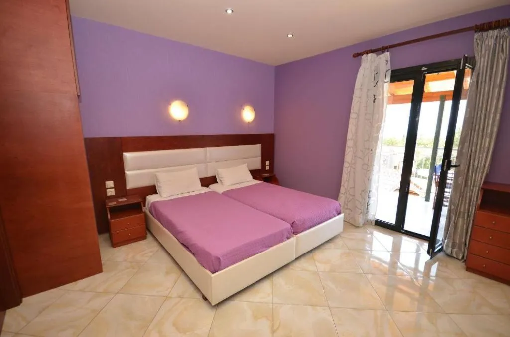 Bed in Kerkyra Beach Hotel & Apartments
