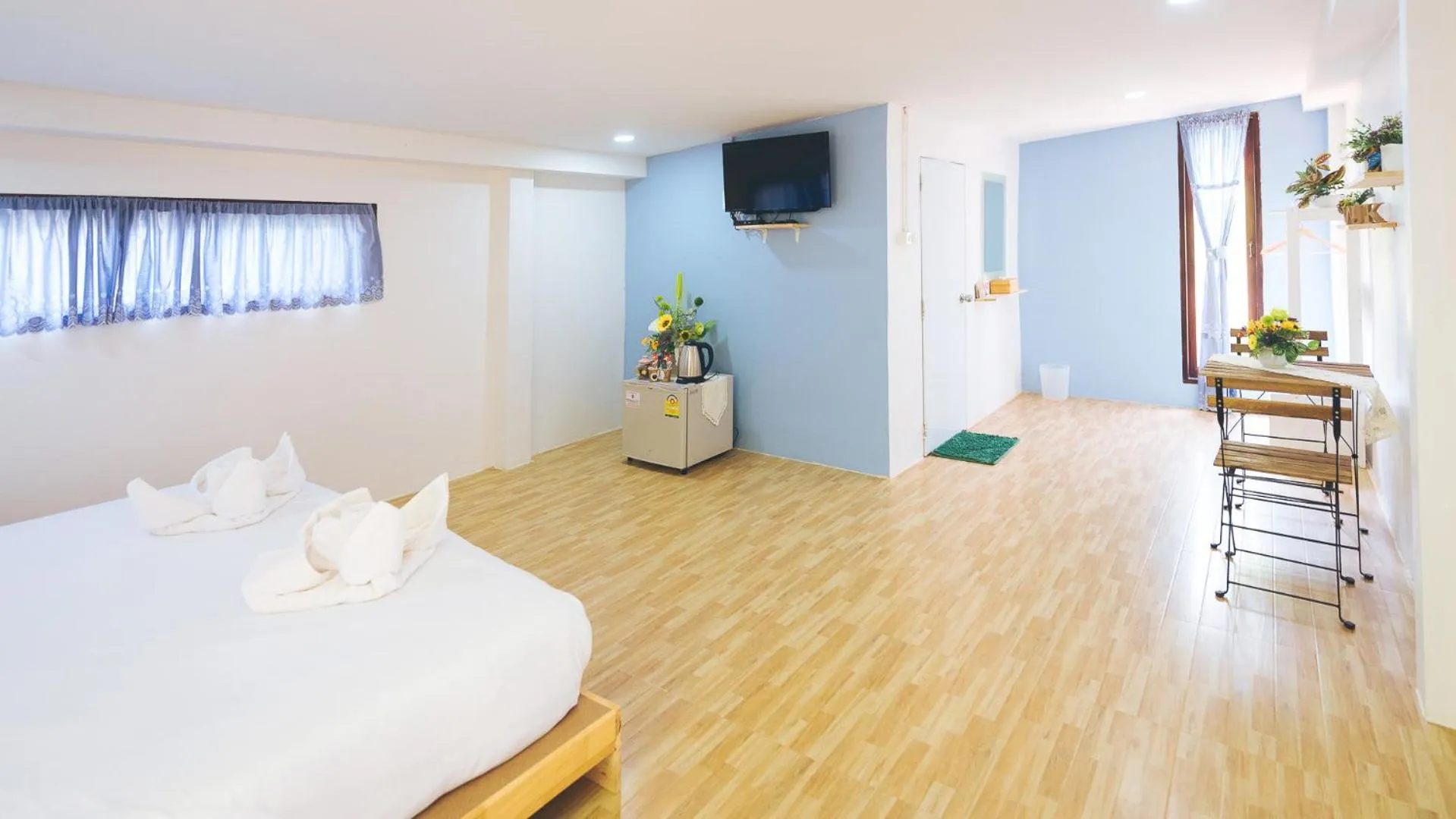 Bed in Wang Jai Kwang Space Inn