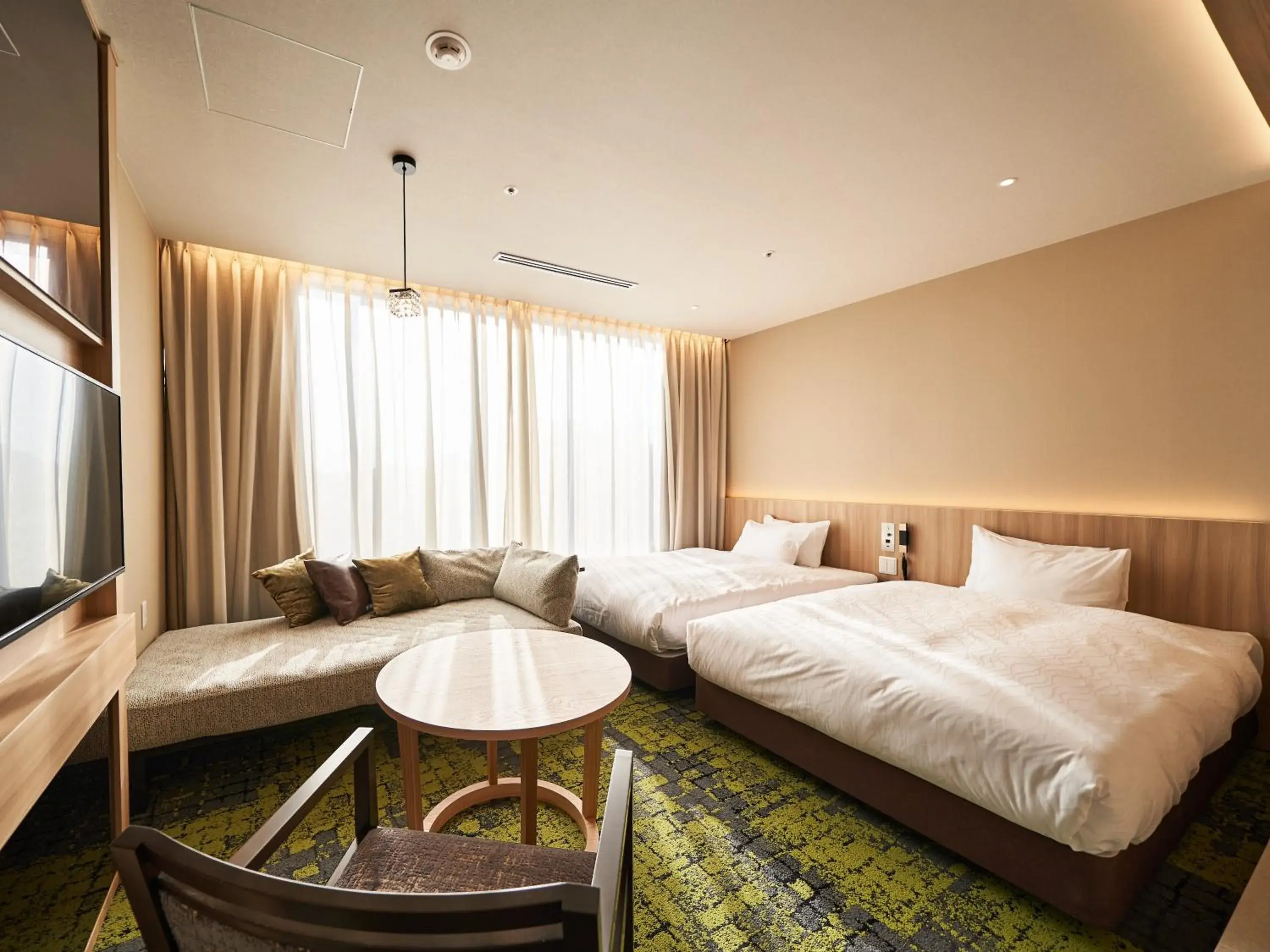 Deluxe Twin Room with Extra Bed - single occupancy in WeBase TAKAMATSU Deluxe Twin Room with Extra Bed - single occupancy in WeBase TAKAMATSU