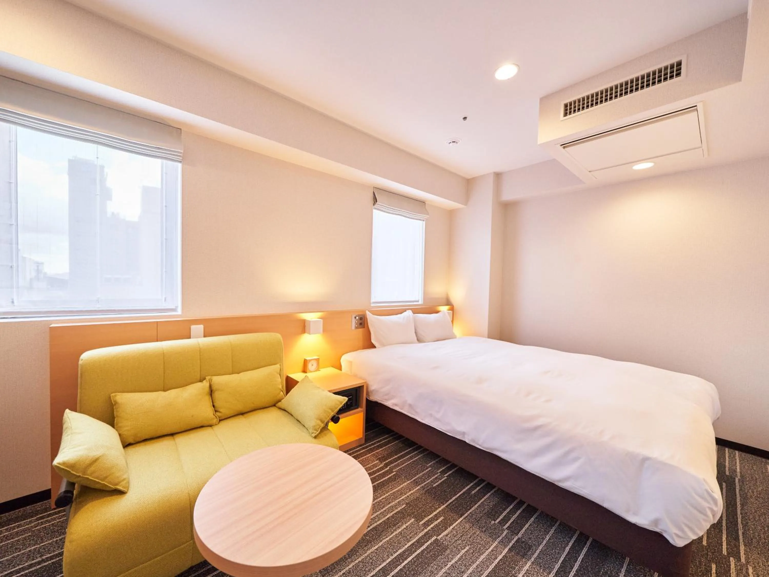 Photo of the whole room, Bed in WeBase TAKAMATSU