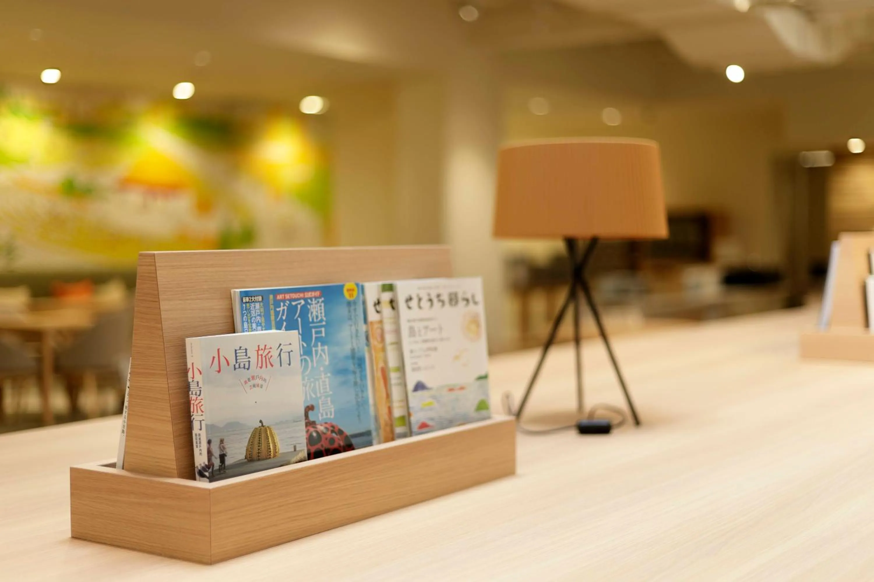 Communal lounge/ TV room in WeBase TAKAMATSU