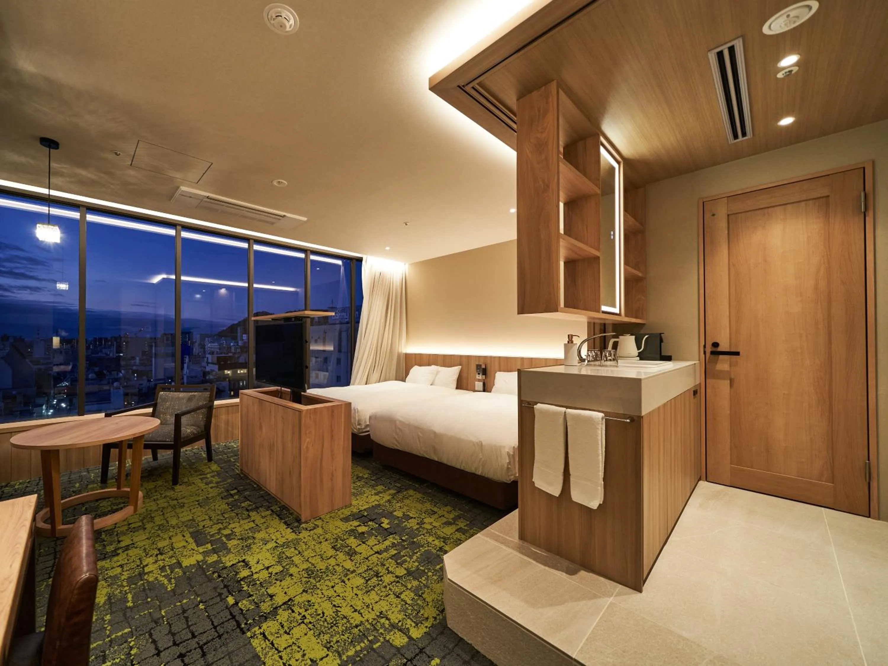 Living room in WeBase TAKAMATSU