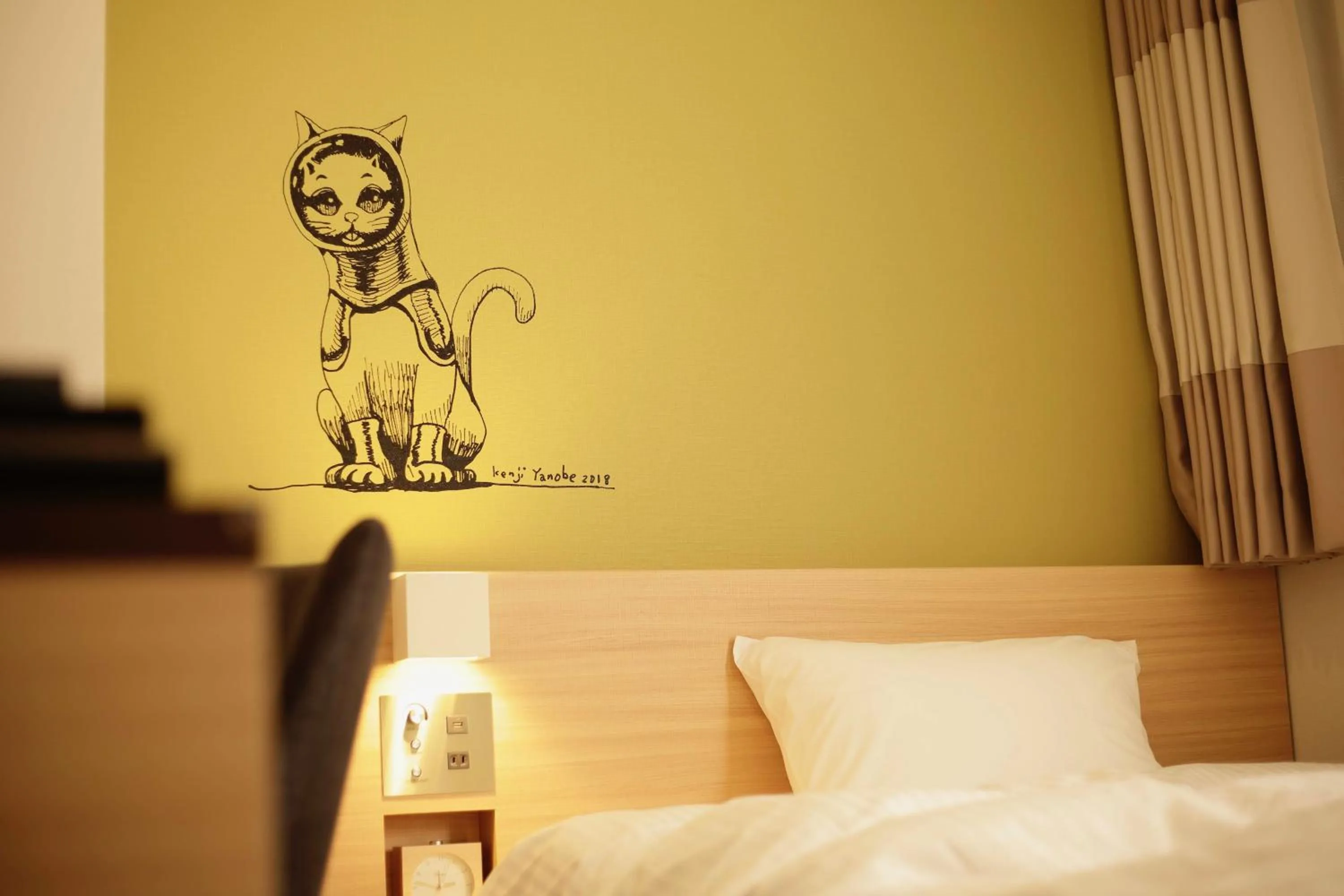 Bed in WeBase TAKAMATSU