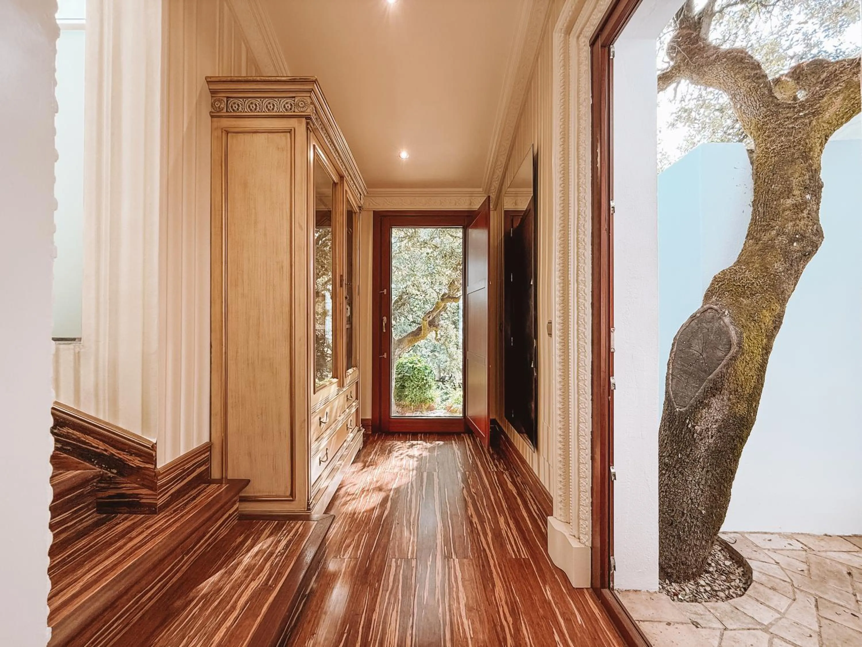 Garden view in Hotel Finca Los Pilares de Ronda