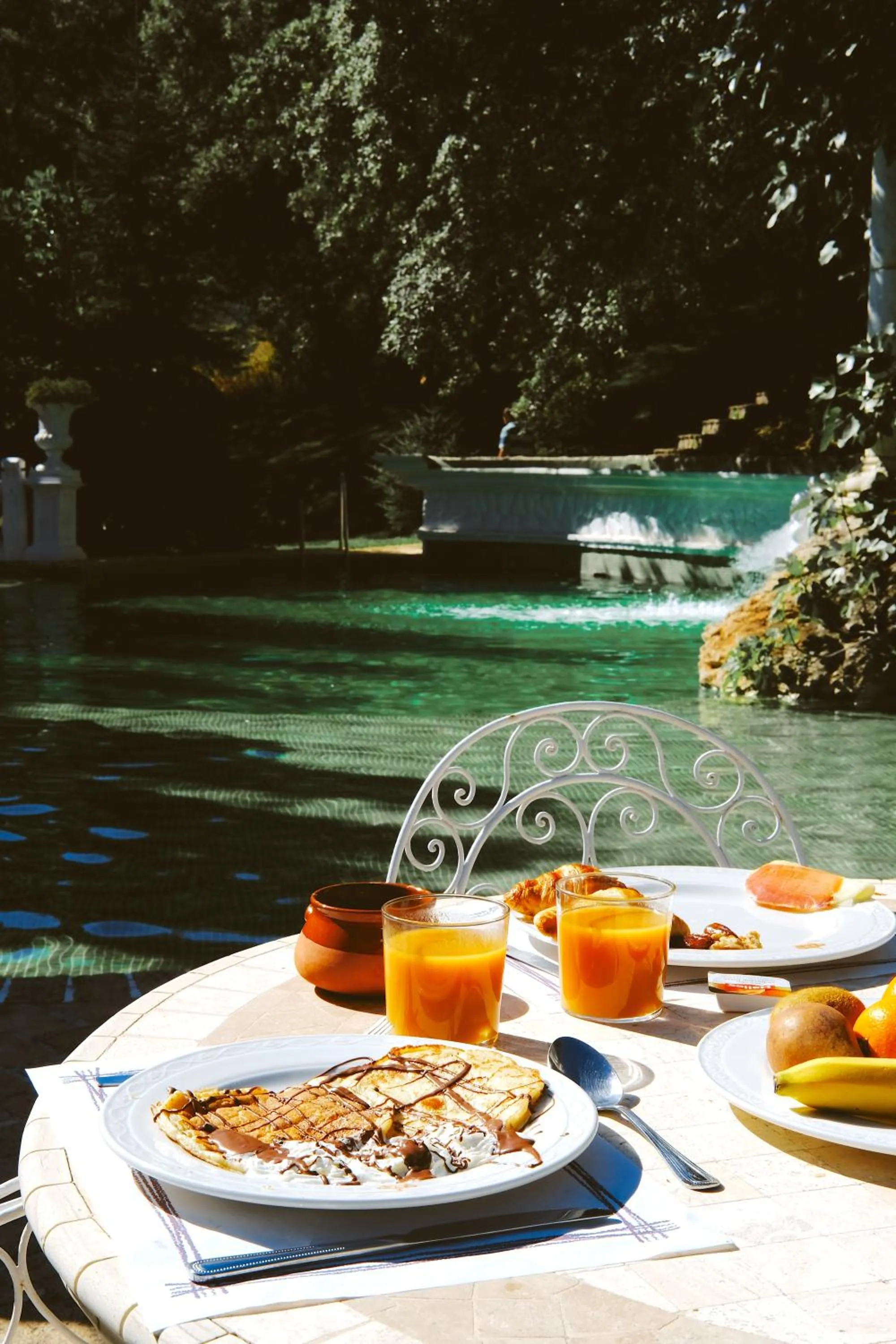 Swimming pool in Hotel Finca Los Pilares de Ronda