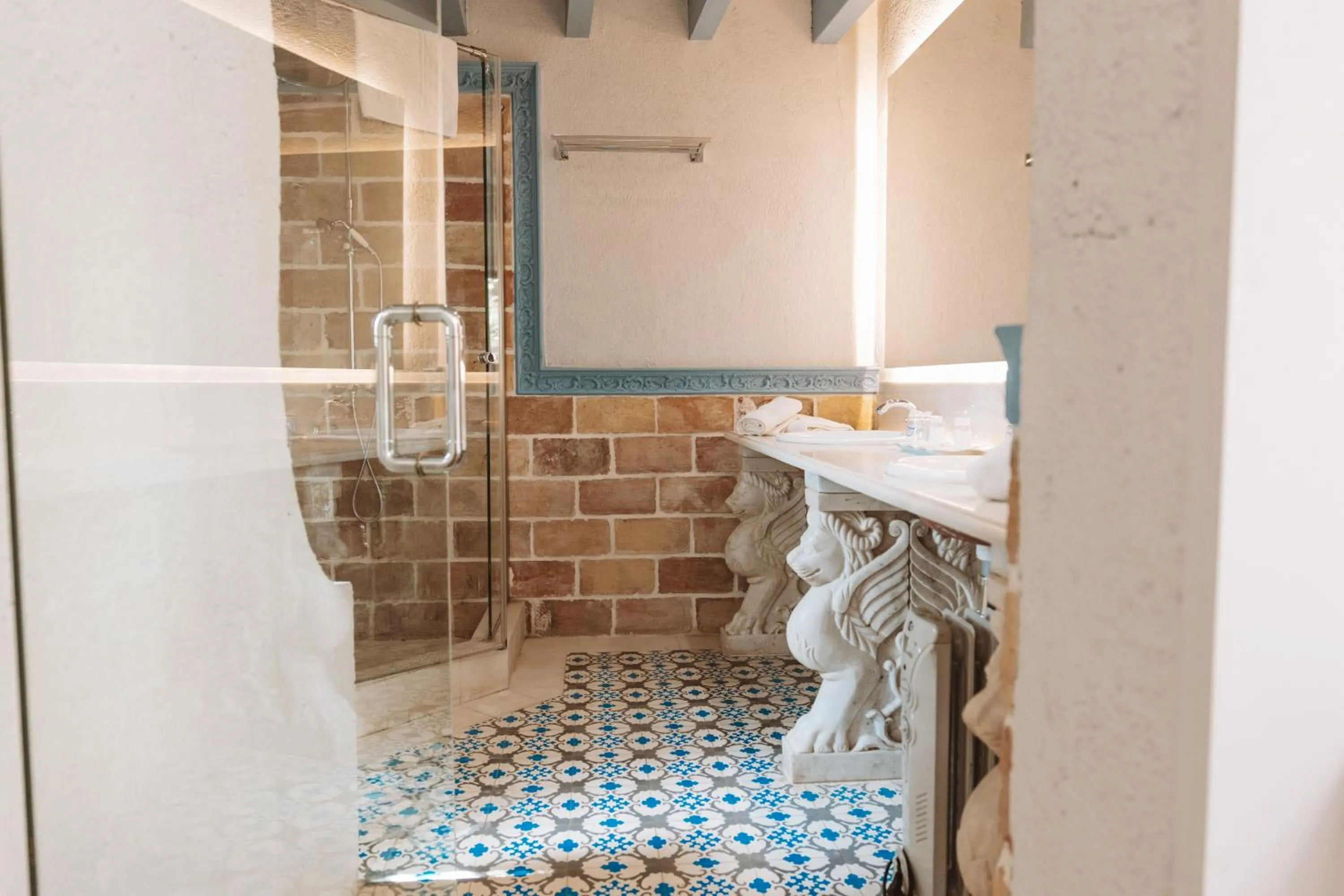 Shower in Hotel Finca Los Pilares de Ronda